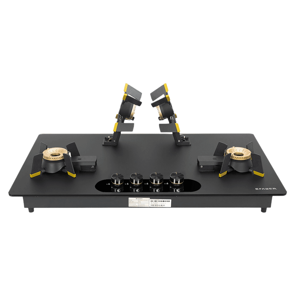 FABER Magiclift HT904 BR CI AI Toughened Glass Top 4 Burner Automatic Hob (Lift and Lock Feature, Black) FABER Magiclift HT904 BR CI AI Toughened Glass Top 4 Burner Automatic Hob (Lift and Lock Feature, Black)_16