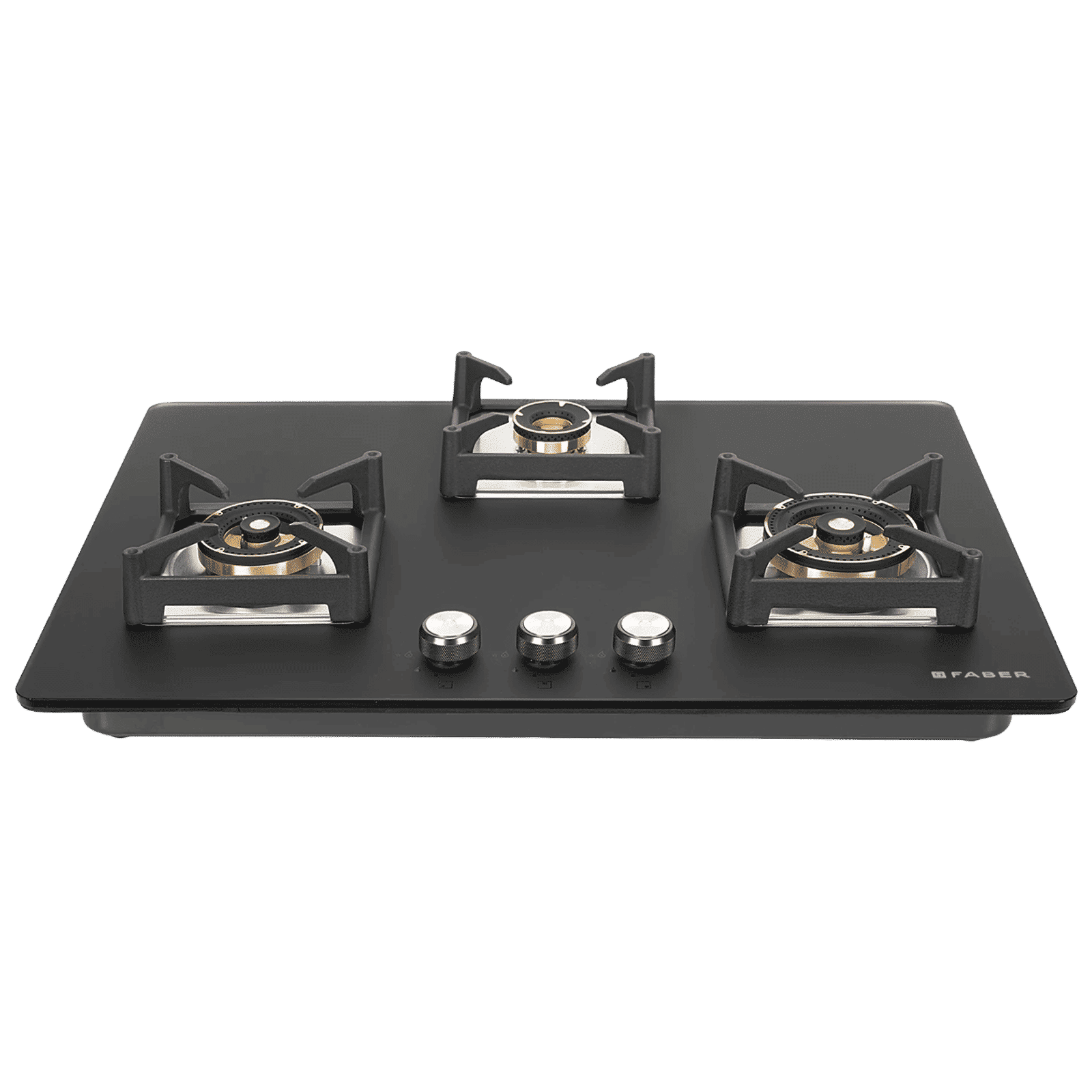 FABER BELLA HT 753 BR AI FFD Glass Top 3 Burner Automatic Hob (Flame Failure Device, Black) FABER BELLA HT 753 BR AI FFD Glass Top 3 Burner Automatic Hob (Flame Failure Device, Black)_1