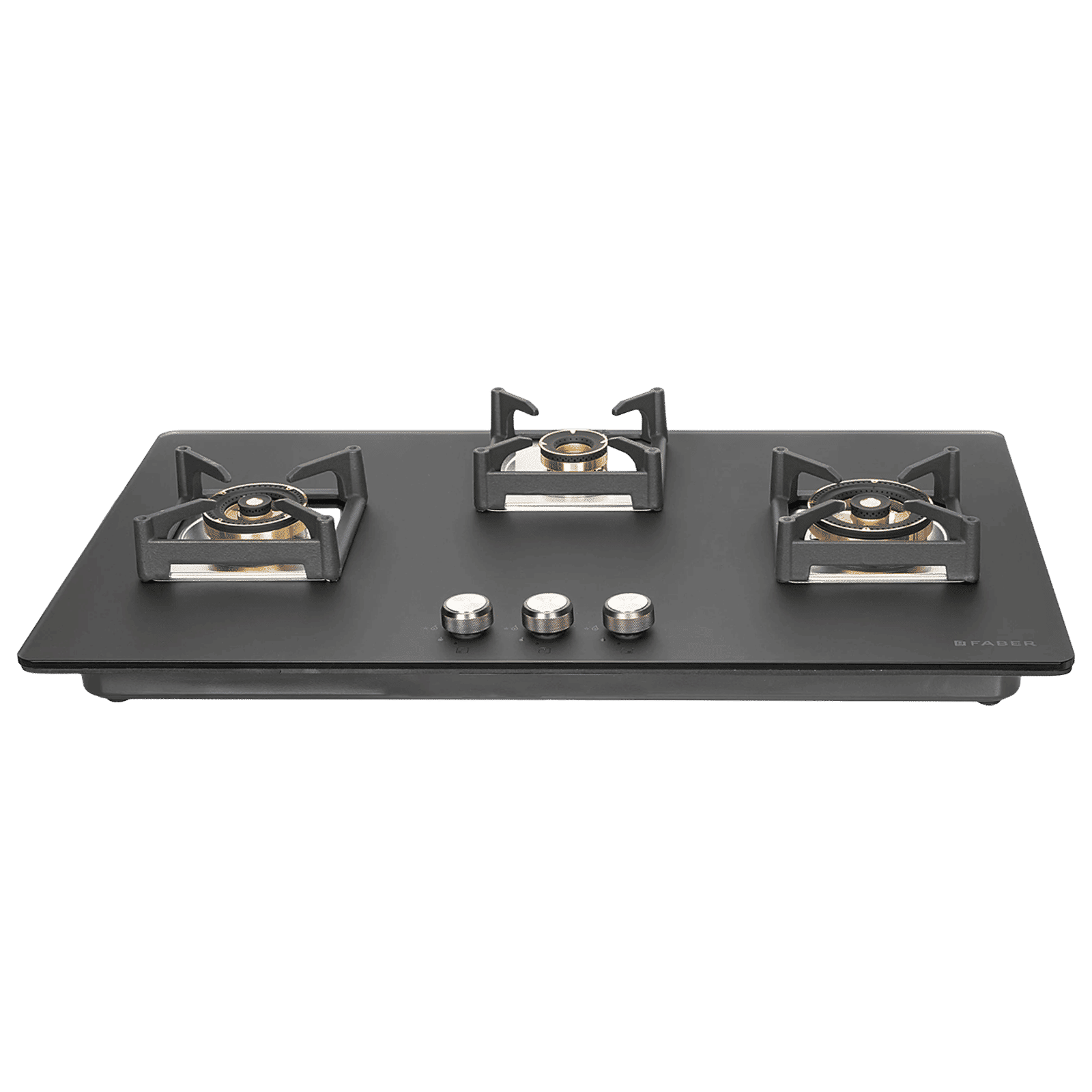 FABER BELLA HT 903 BR AI FFD Glass Top 3 Burner Automatic Hob (Flame Failure Device, Black)_1
