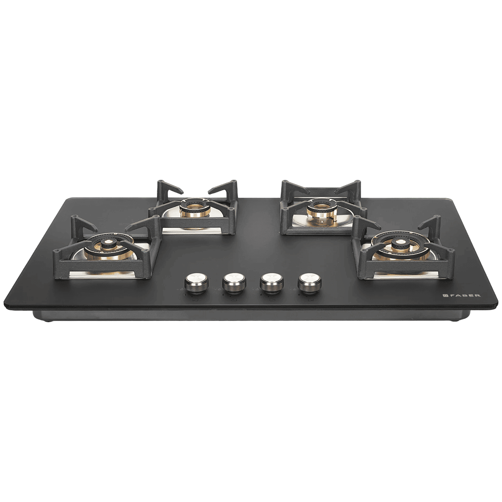 FABER BELLA HT 904 BR AI FFD Glass Top 4 Burner Automatic Hob (Flame Failure Device, Black)_1