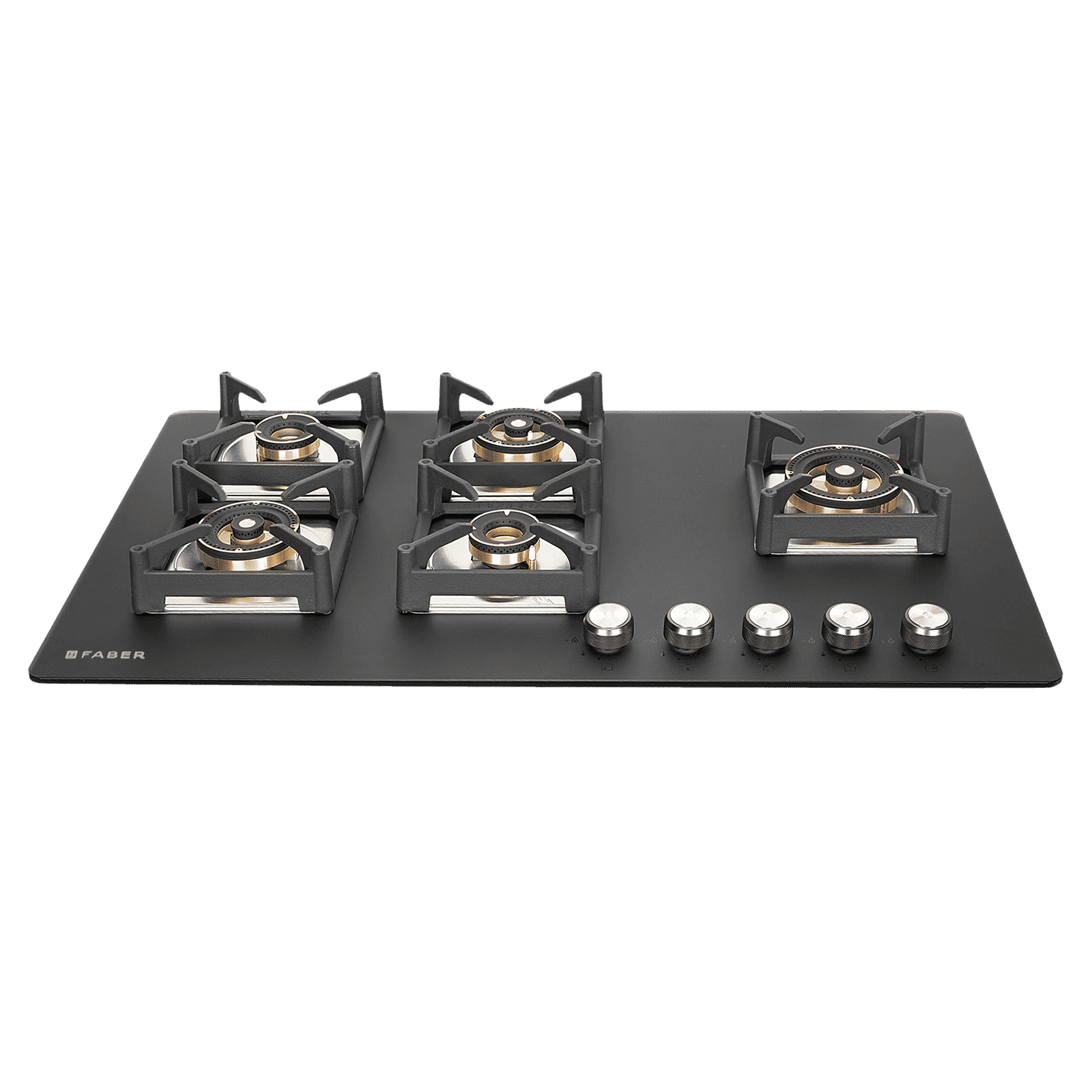 FABER BELLA HT 905 BR AI FFD Glass Top 5 Burner Automatic Hob (Flame Failure Device, Black)_8