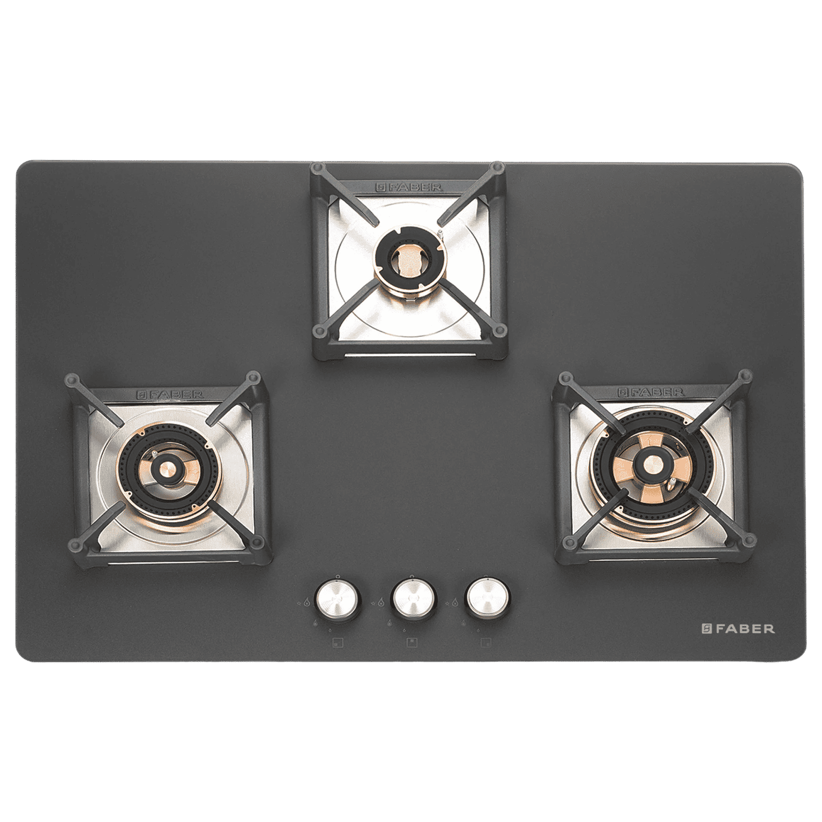 FABER BELLA HT 753 BR AI Glass Top 3 Burner Automatic Hob (Spill Proof Design, Black)_5