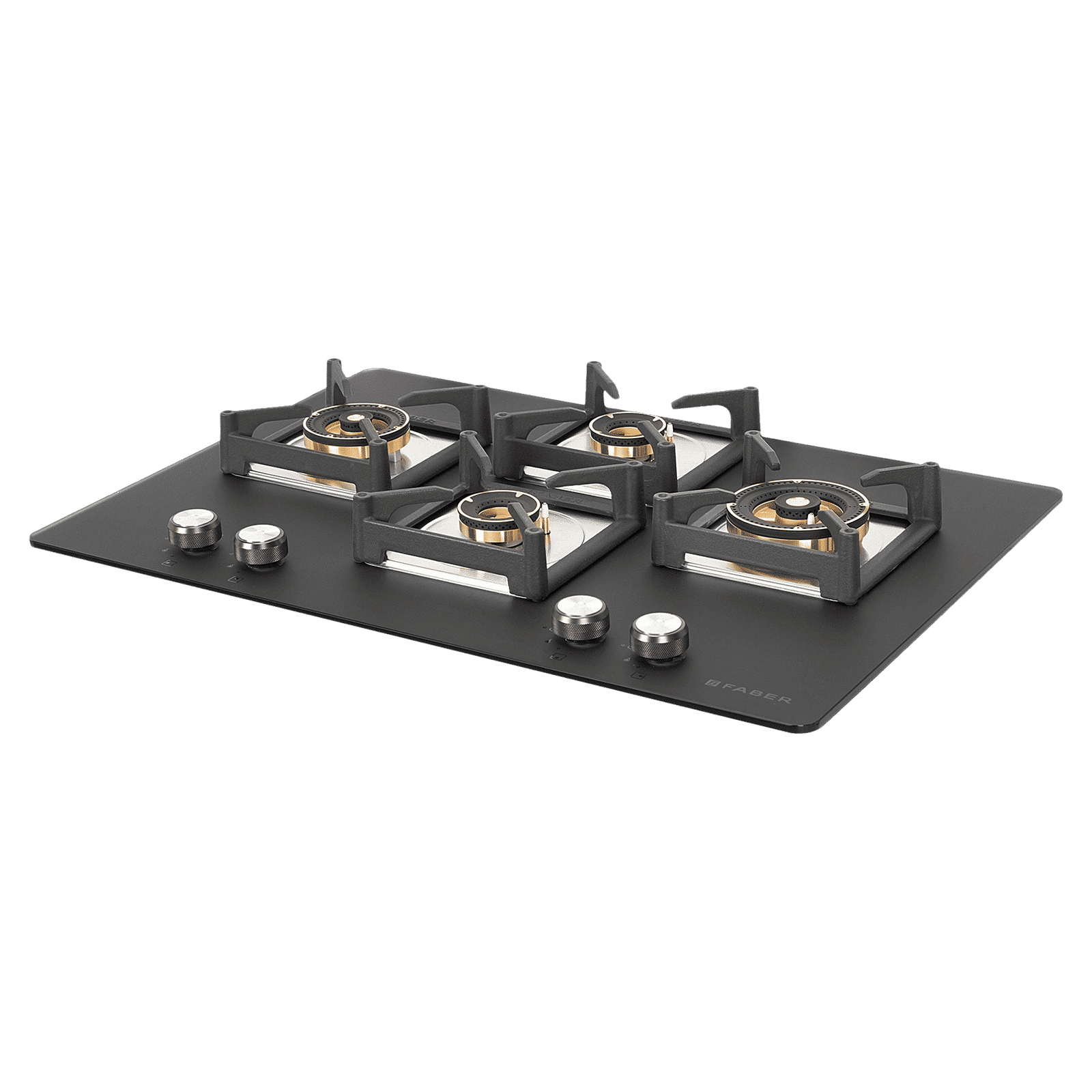 FABER BELLA HT 754 BR AI Glass Top 4 Burner Automatic Hob (Premium Metal Knobs, Black)_15