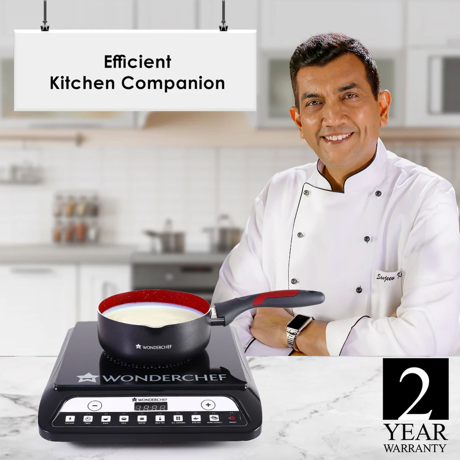 WONDERCHEF Power 1400W Induction Cooktop with 11 Preset Functions WONDERCHEF Power 1400W Induction Cooktop with 11 Preset Functions_7