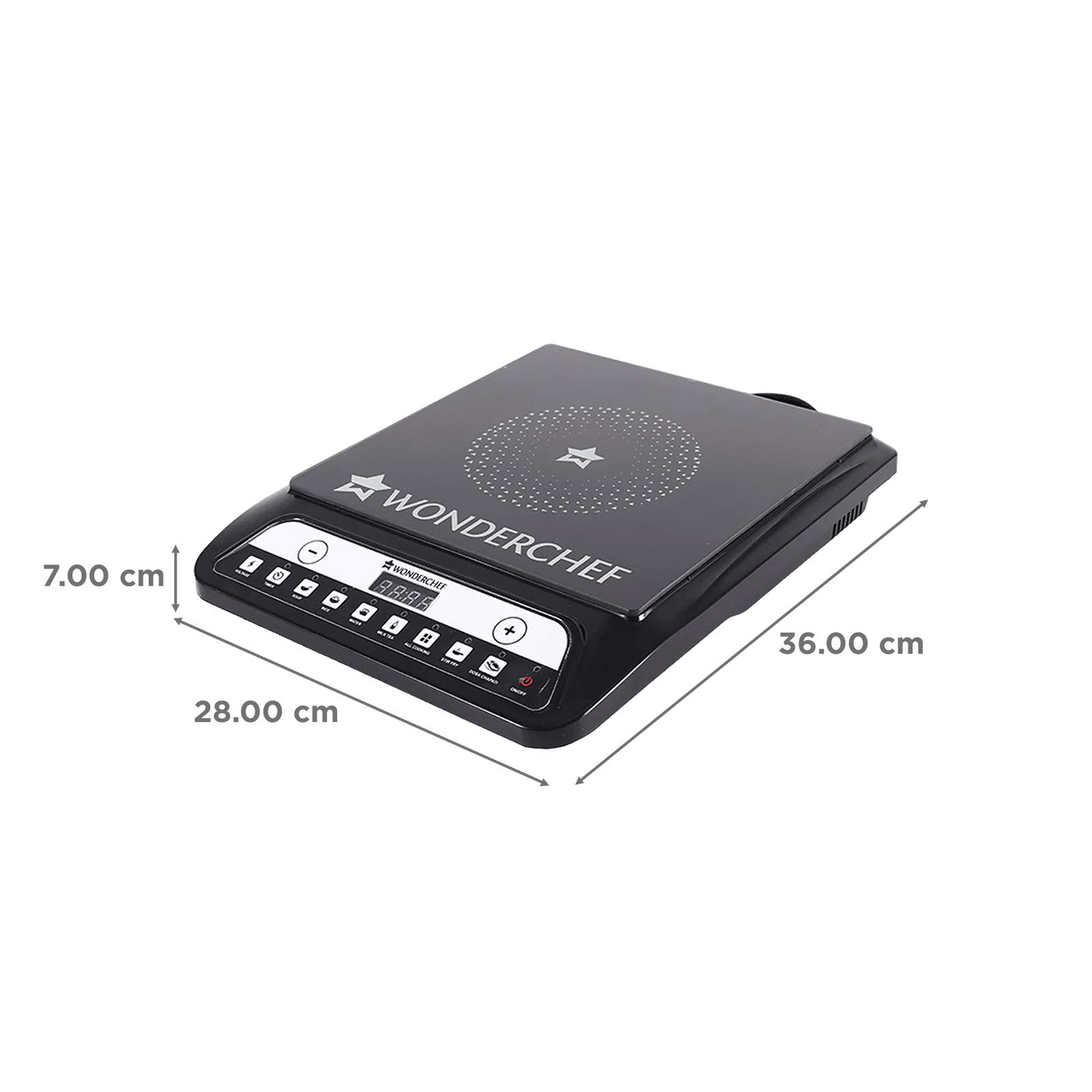 WONDERCHEF Power 1400W Induction Cooktop with 11 Preset Functions WONDERCHEF Power 1400W Induction Cooktop with 11 Preset Functions_2