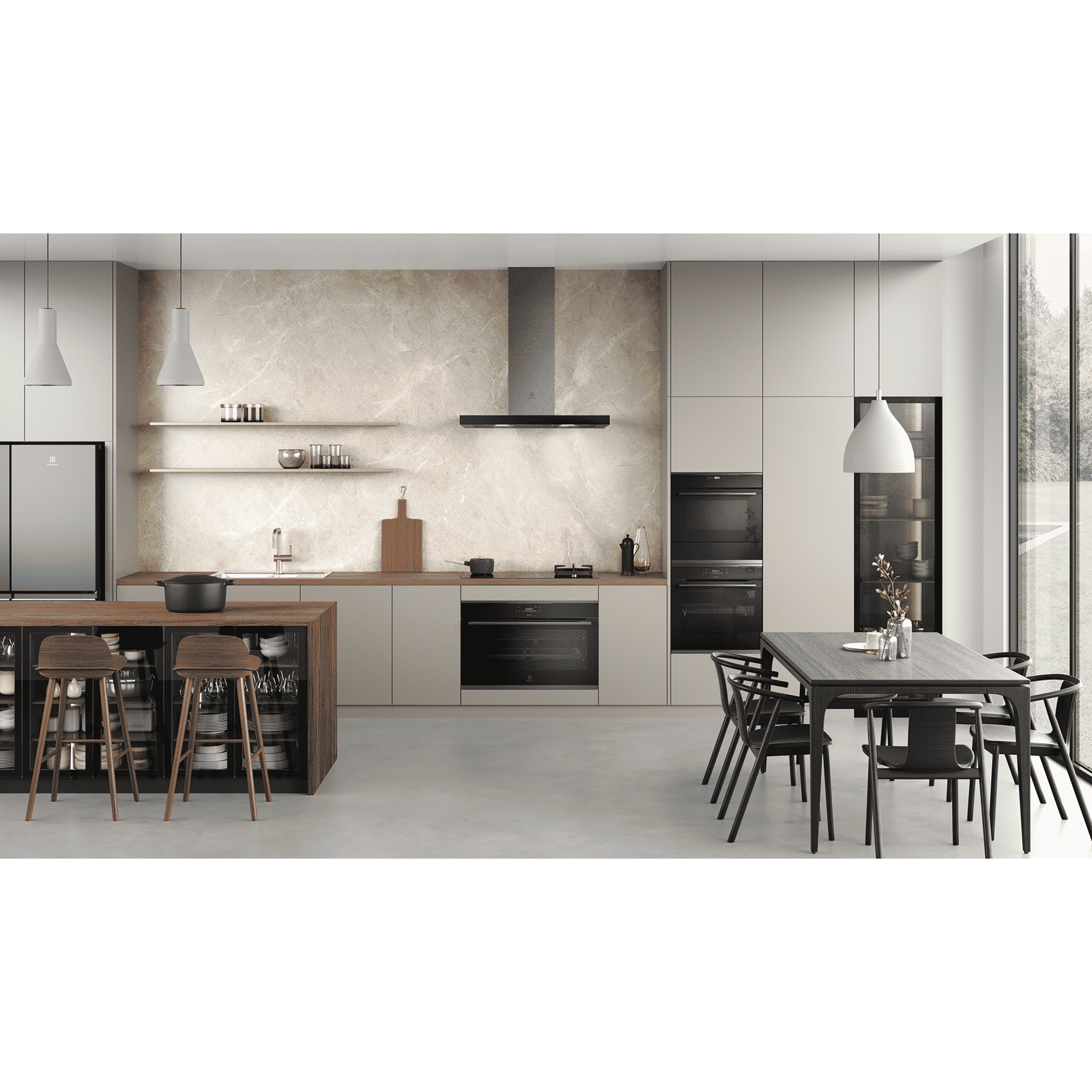 Electrolux UltimateTaste 900 Glass Top 4 Burner Hybrid Induction Hob (Pot Sensor, Black)_7