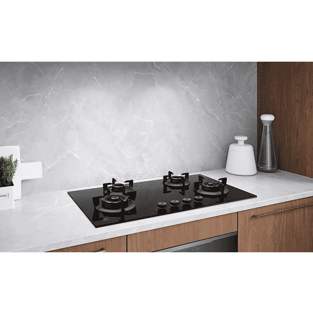 Electrolux UltimateTaste 300 Glass Top 4 Burner Automatic Hob (Cast Iron Pan Supports, Black)_9