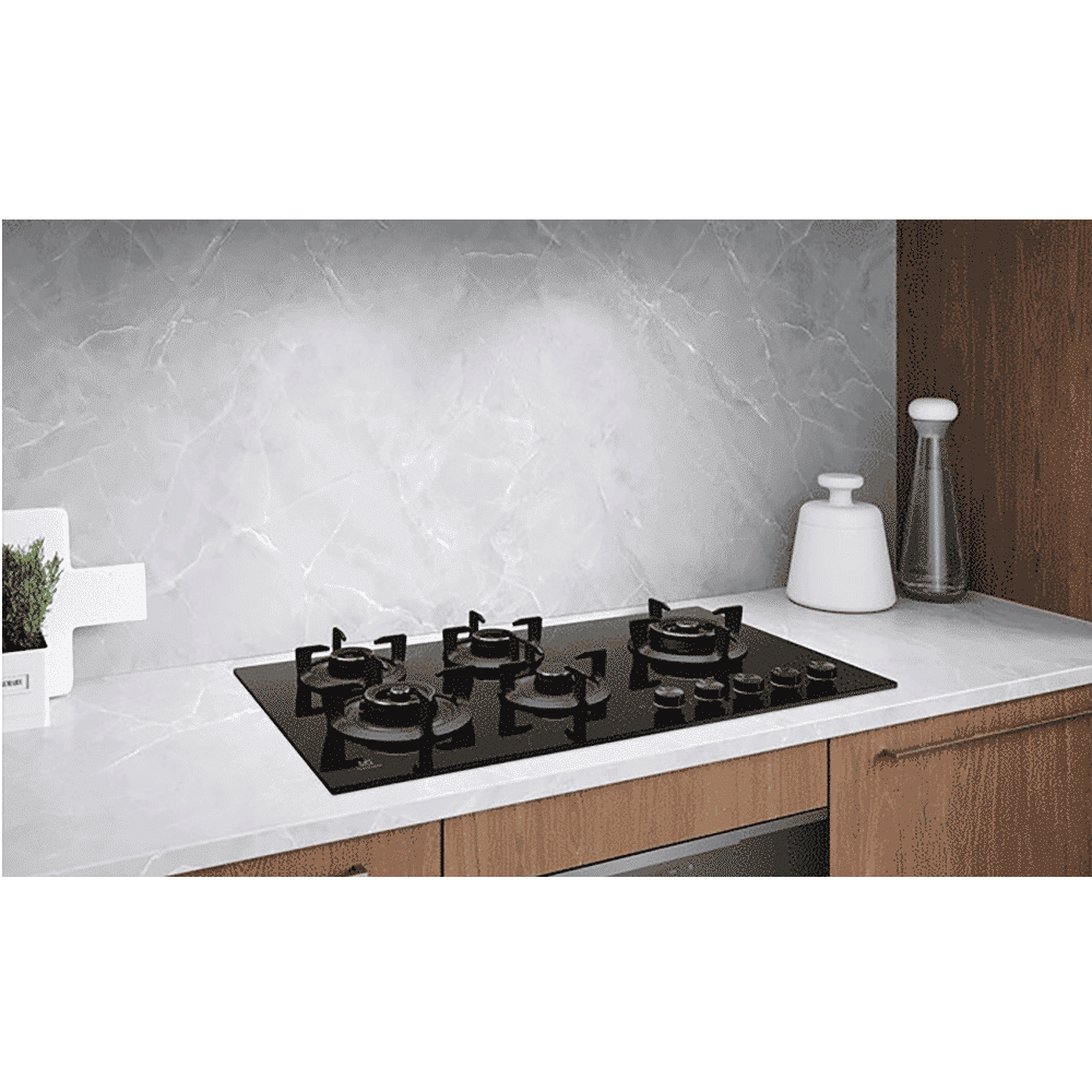 Electrolux UltimateTaste 300 Glass Top 5 Burner Automatic Hob (Cast Iron Pan Supports, Black)_7