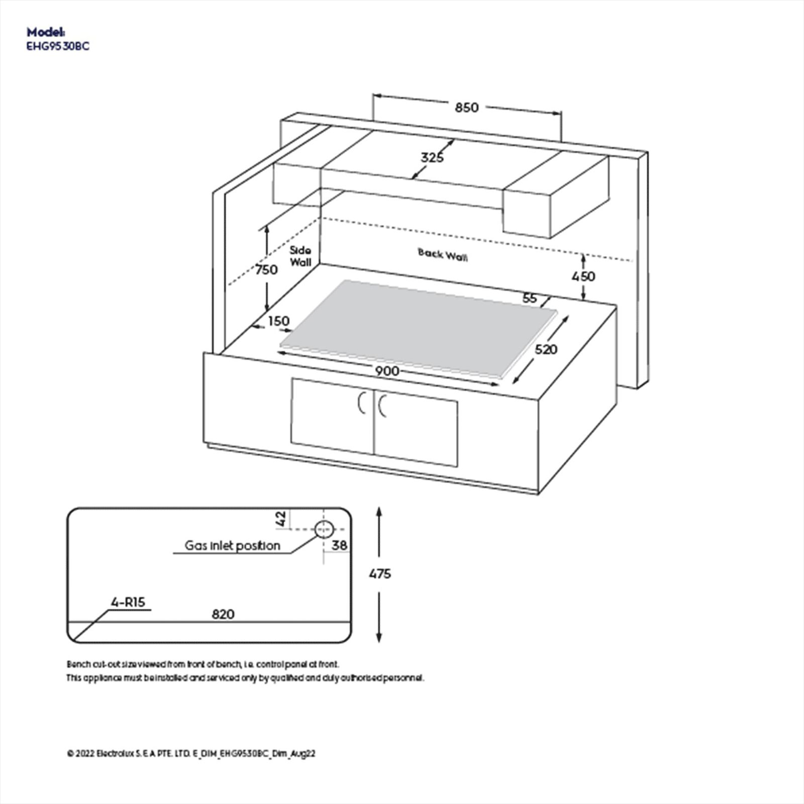Electrolux UltimateTaste 300 Glass Top 5 Burner Automatic Hob (Cast Iron Pan Supports, Black)_8