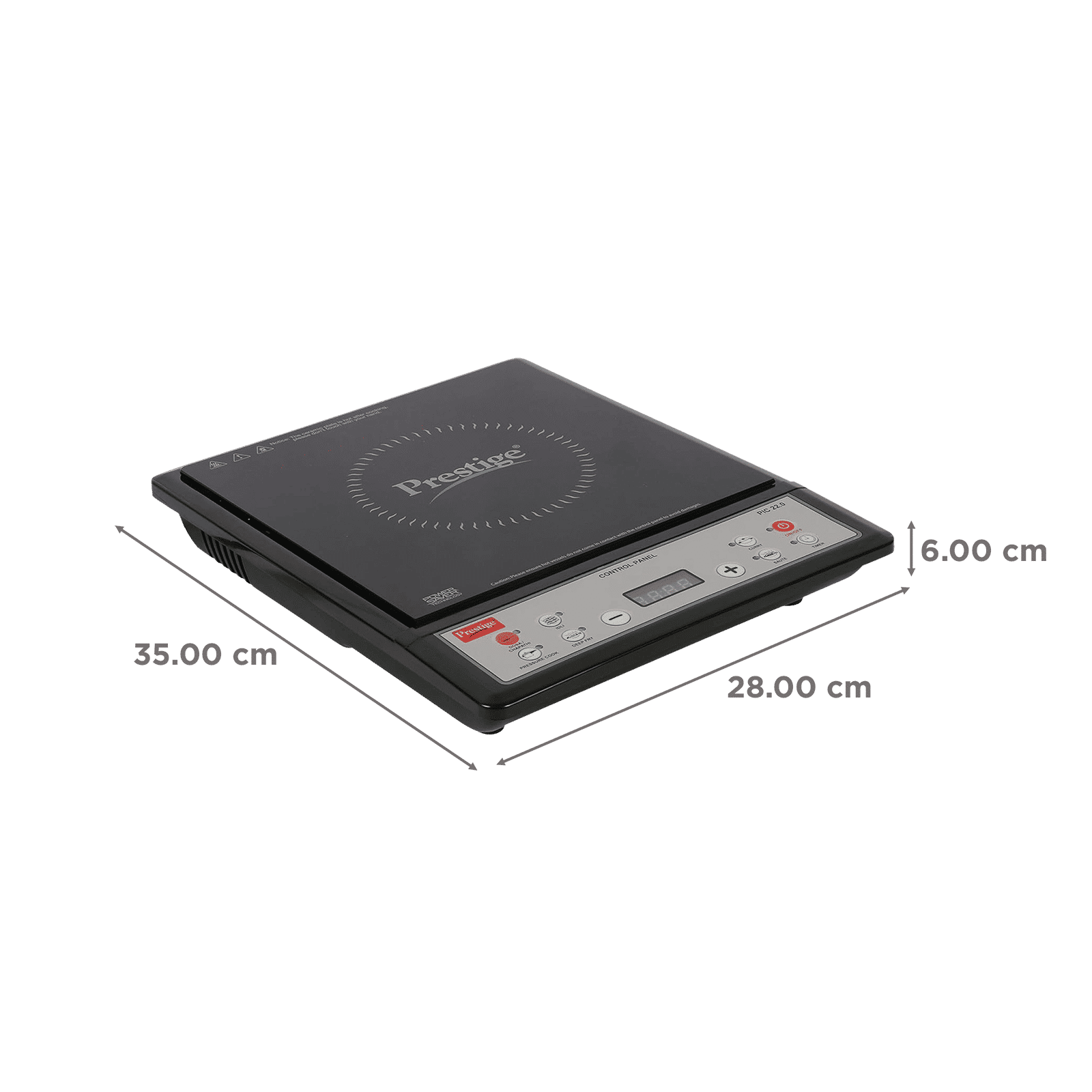 Prestige PIC 22 1200W Induction Cooktop with 6 Preset Menus_2