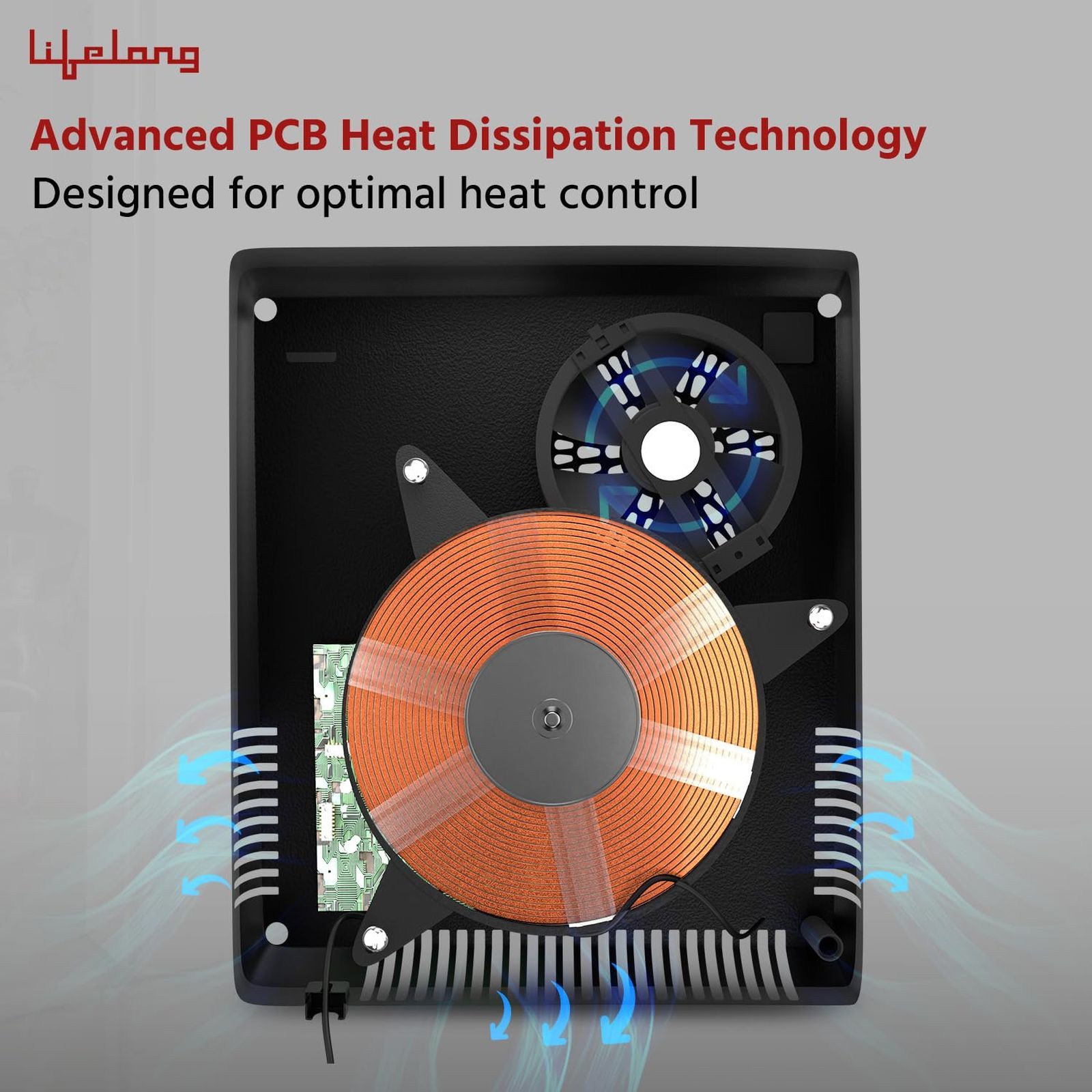 Lifelong LLIC100 1800W Induction Cooktop with 7 Preset Menus_5