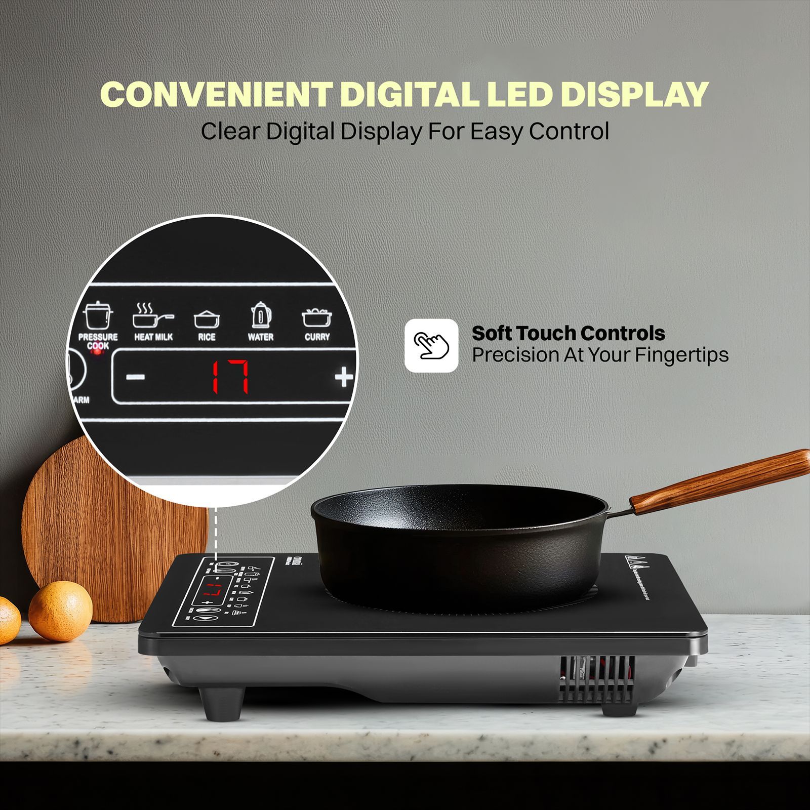 Croma 2000W Induction Cooktop with 8 Preset Menus Croma 2000W Induction Cooktop with 8 Preset Menus_13