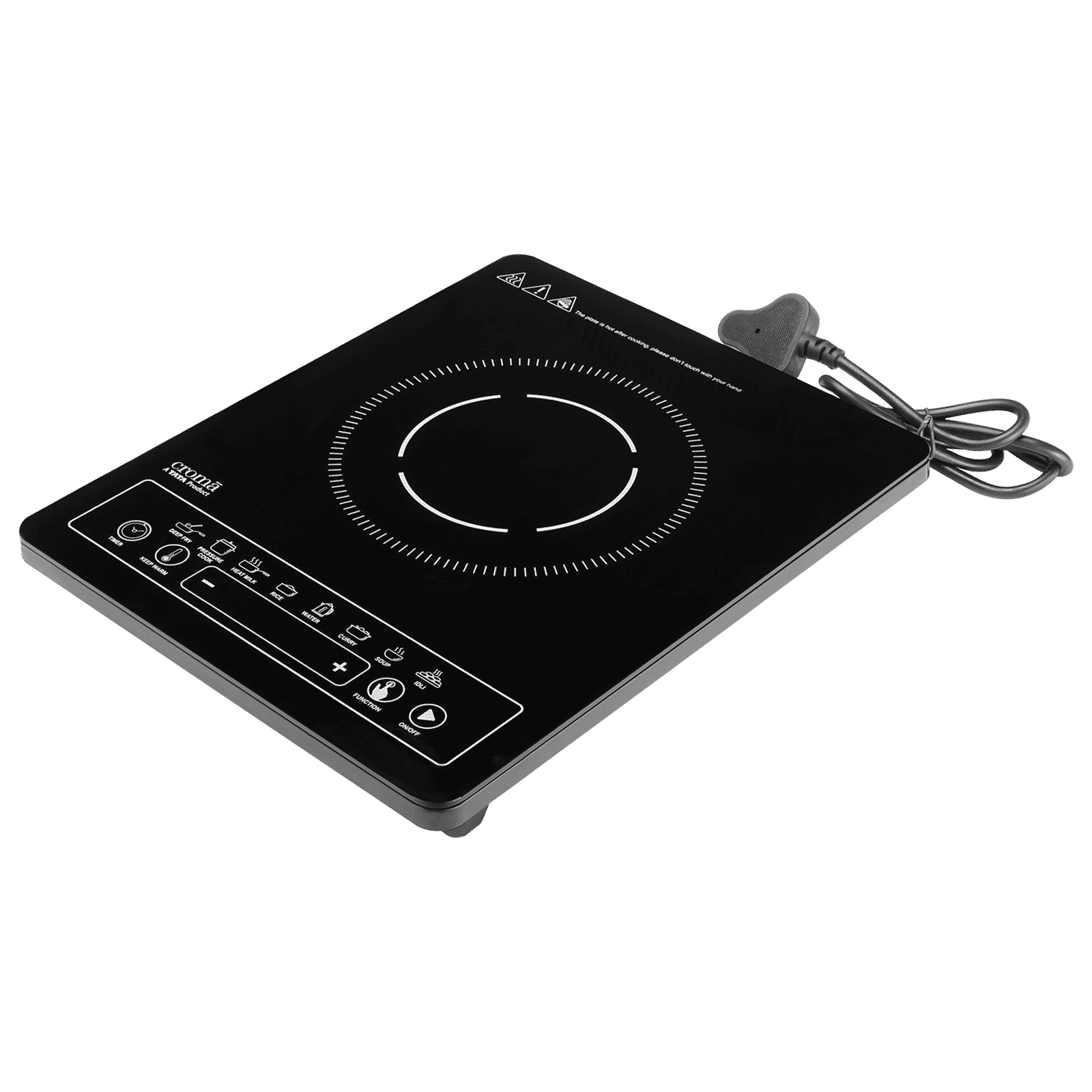 Croma 2000W Induction Cooktop with 8 Preset Menus Croma 2000W Induction Cooktop with 8 Preset Menus_5
