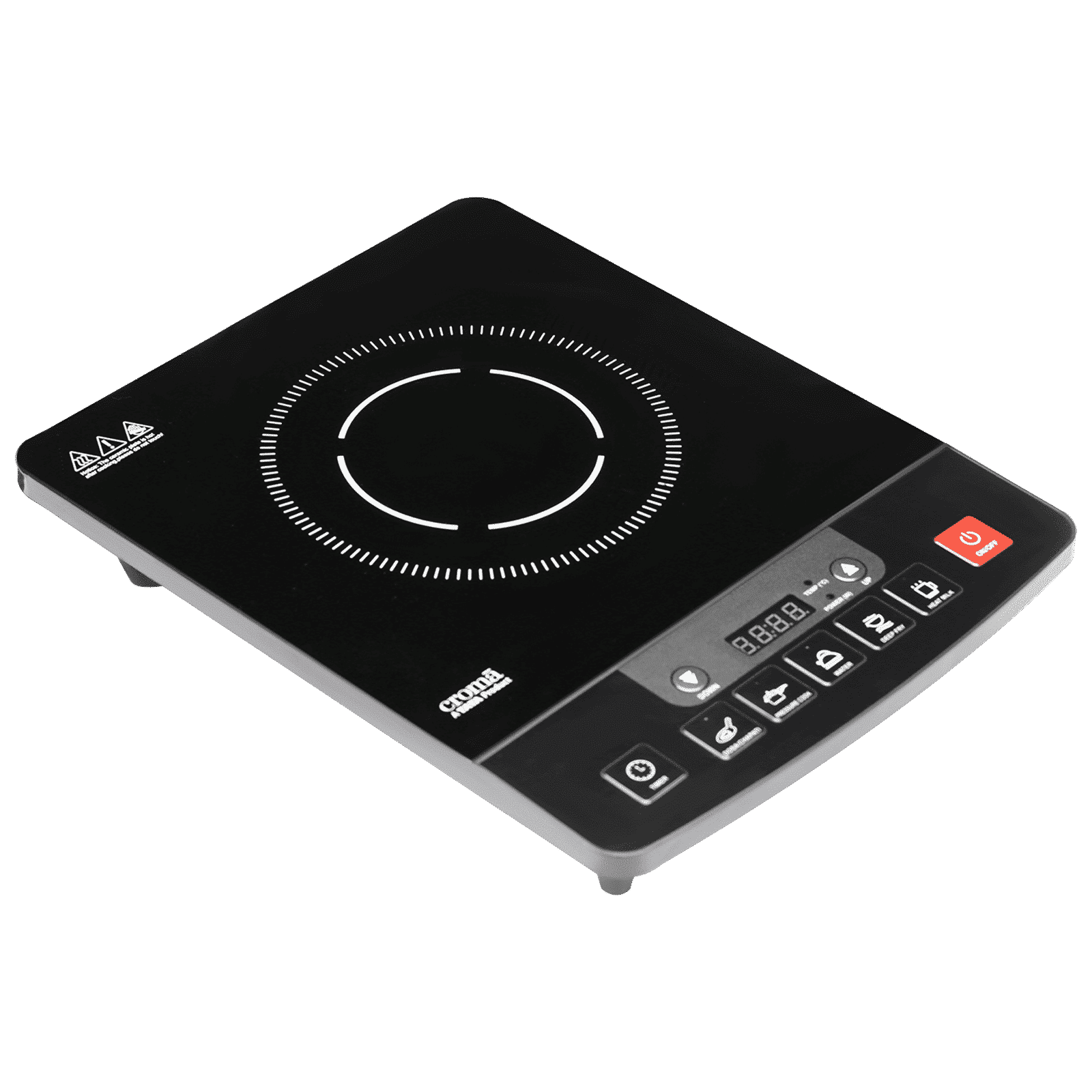 Croma 1600W Induction Cooktop with 5 Preset Menus Croma 1600W Induction Cooktop with 5 Preset Menus_14