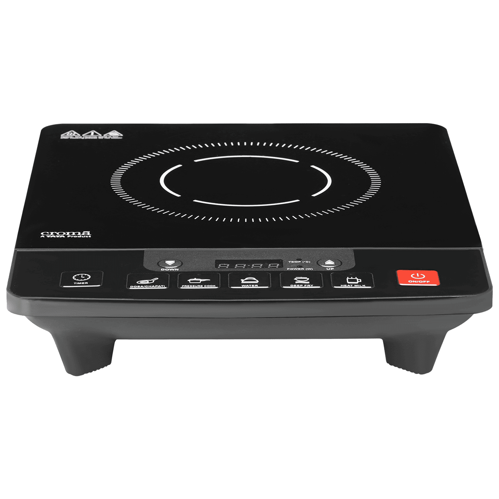 Croma 1600W Induction Cooktop with 5 Preset Menus Croma 1600W Induction Cooktop with 5 Preset Menus_6