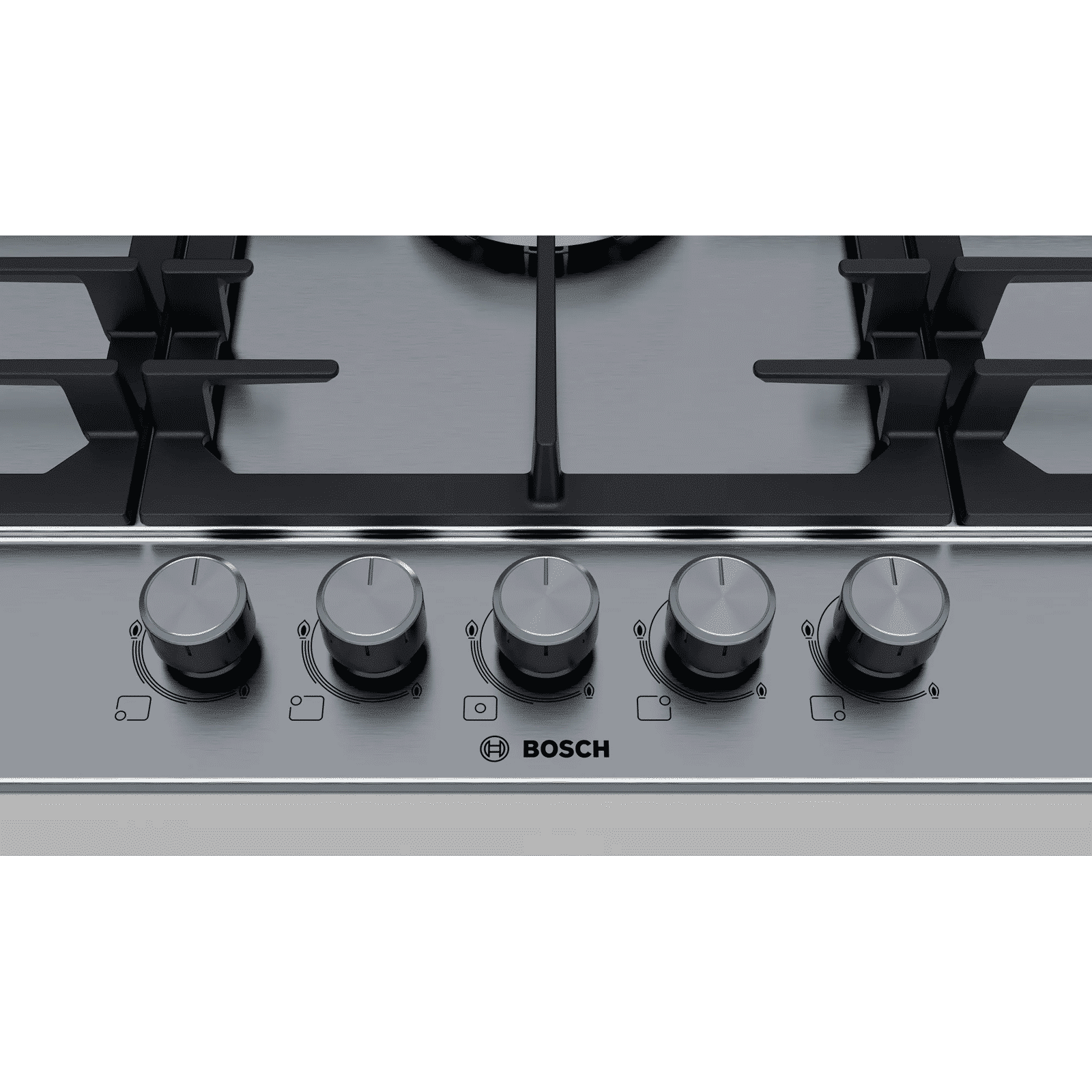 BOSCH Series 6 5 Burner Automatic Hob (Flame Failure Safety Device, Stainless Steel)_5