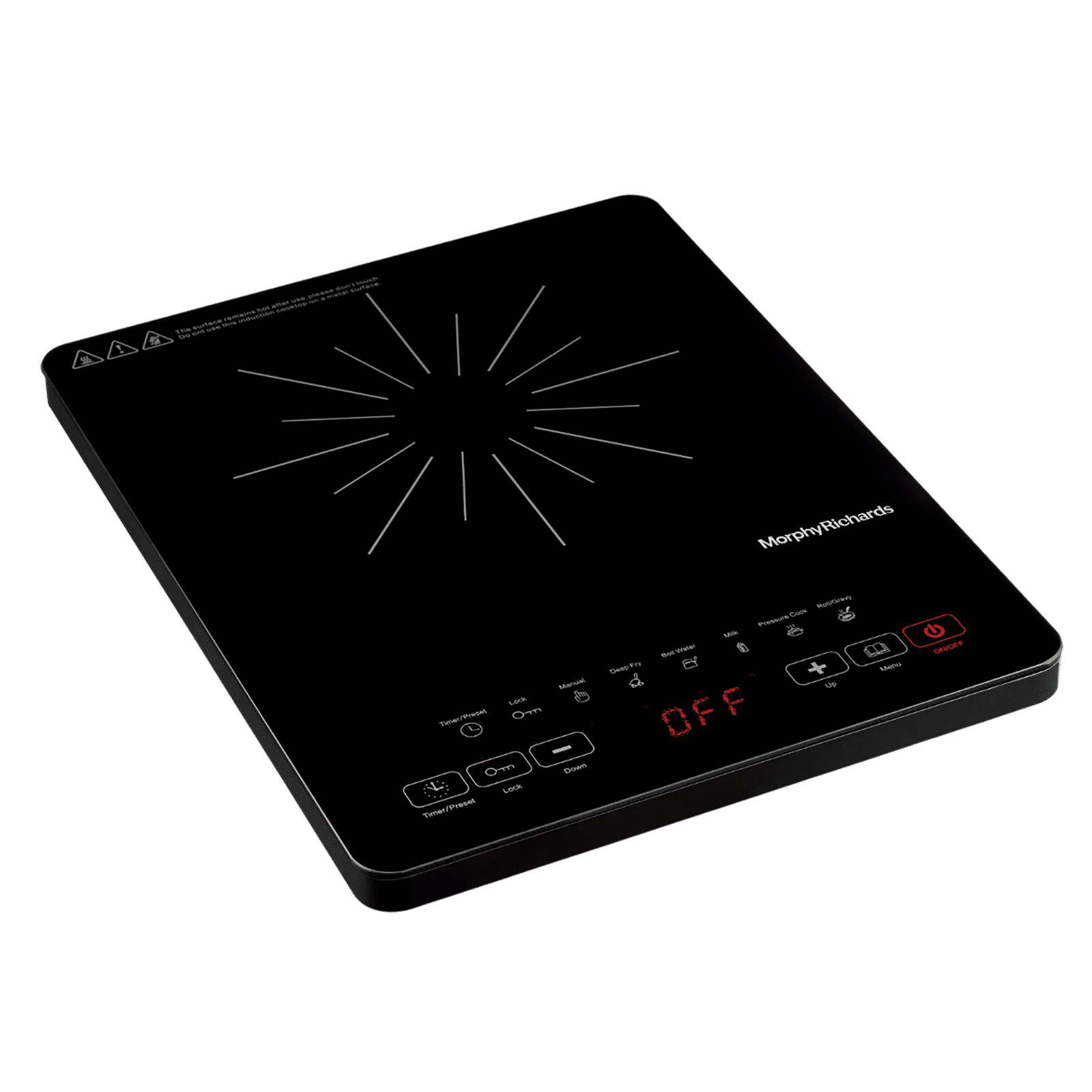 Morphy Richards Elysia TC 2000W Single Induction Cooktop with Feather Touch Control_7