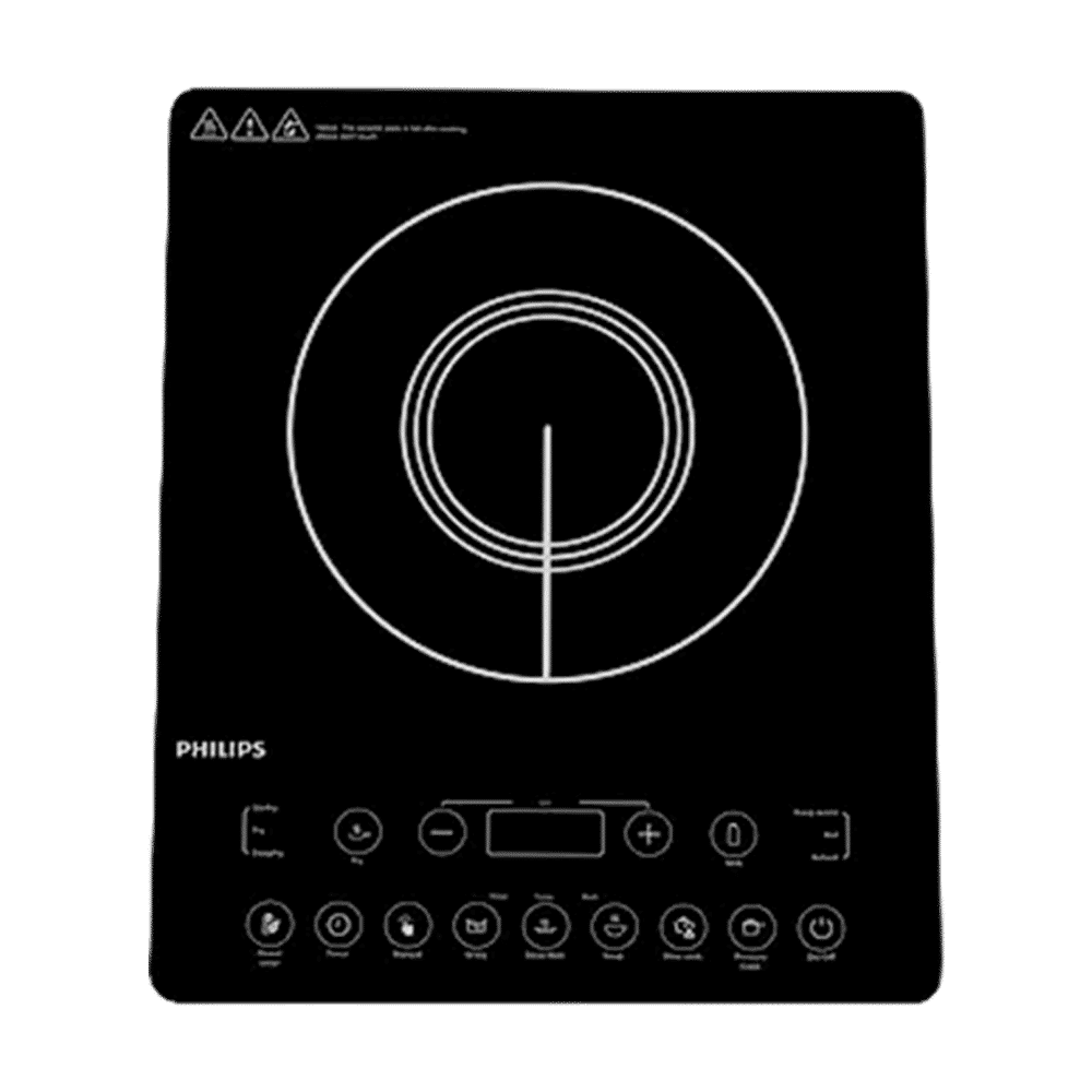 PHILIPS 2100W Induction Cooktop with 11 Preset Menus_1