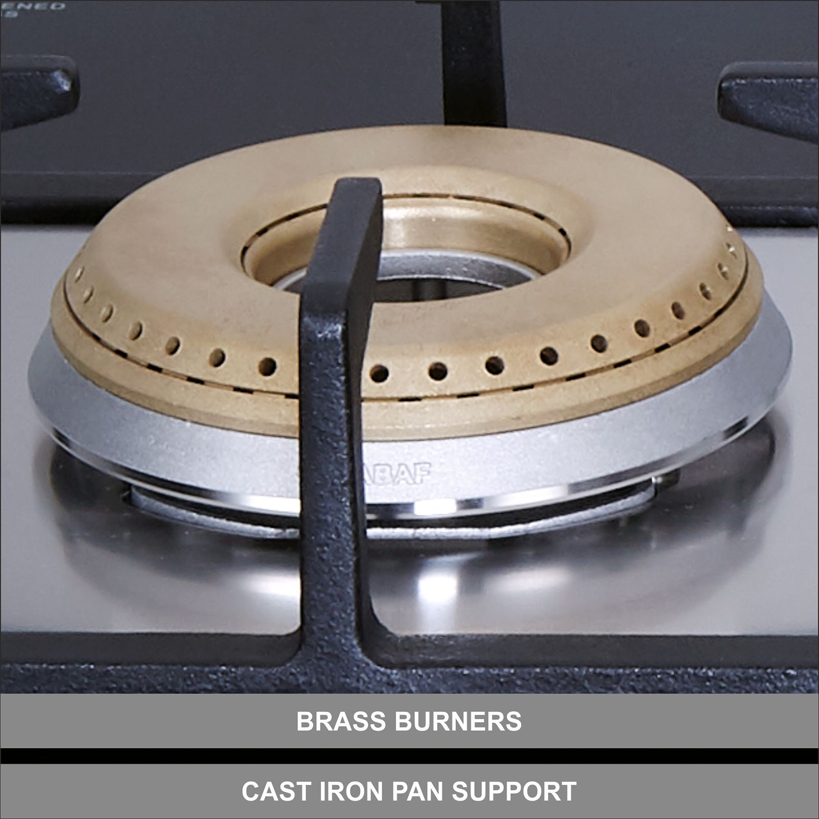 elica FLEXI HCT 470 DX LOTUS Toughened Glass Top 4 Burner Automatic Hob (Cast Iron Grid, Black)_4