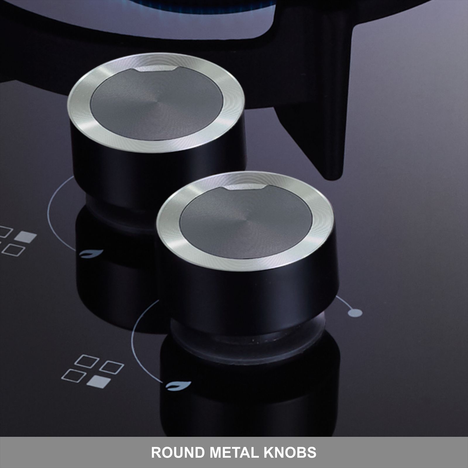 elica FLEXI 360 LOTUS IND HD BRASS Toughened Glass Top 3 Burner Automatic Hob (Cast Iron Grid, Black) elica FLEXI 360 LOTUS IND HD BRASS Toughened Glass Top 3 Burner Automatic Hob (Cast Iron Grid, Black)_5