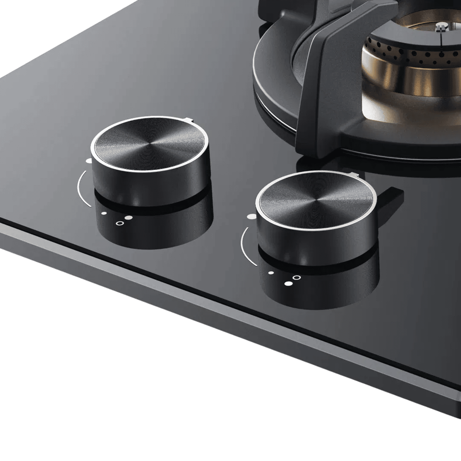 KAFF BLHF 302X Toughened Glass Top 2 Burner Automatic Hob (Flame Failure Device, Black)_6