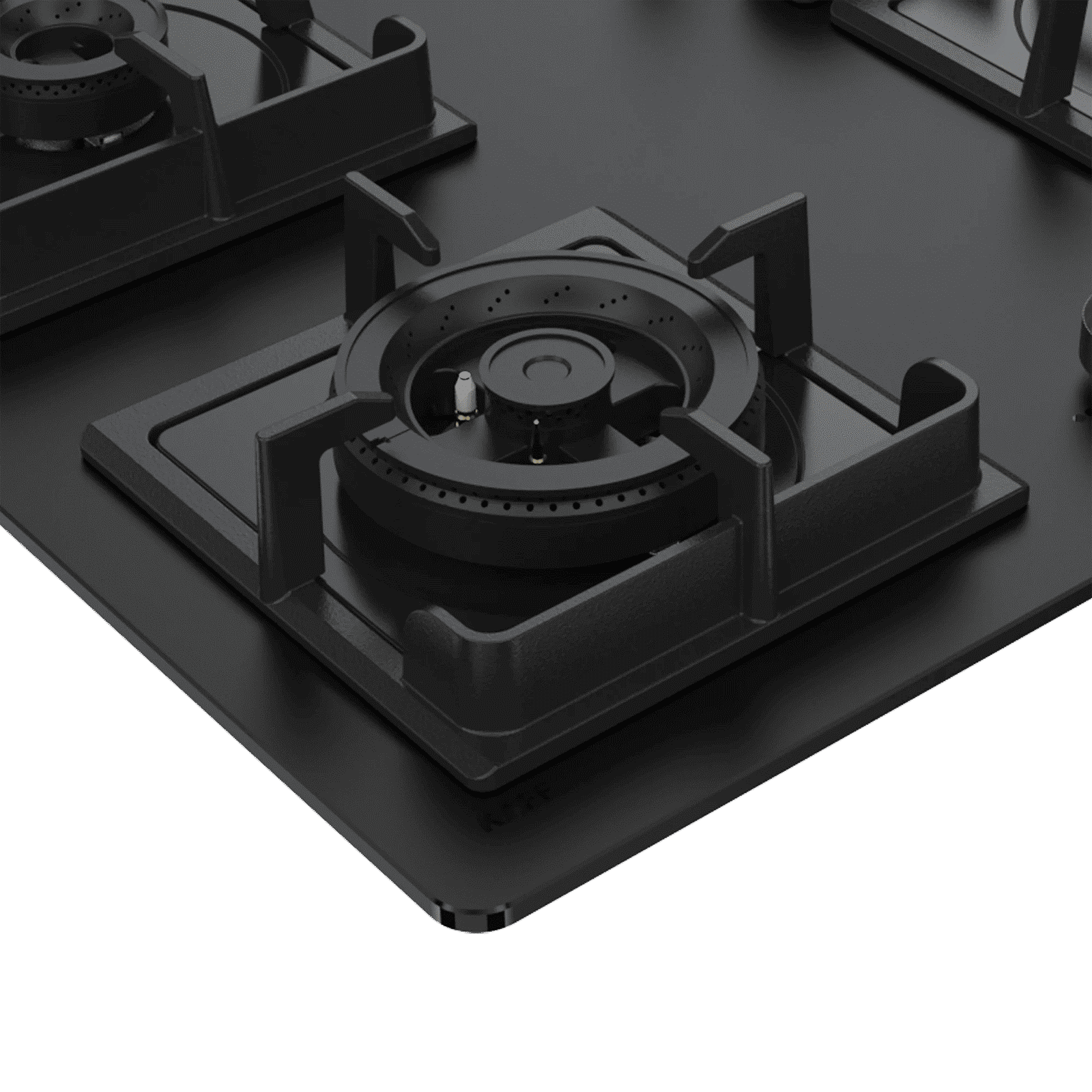 KAFF NYG 783B Glass Top 3 Burner Automatic Hob (Integrated Flame Protector, Black)_2