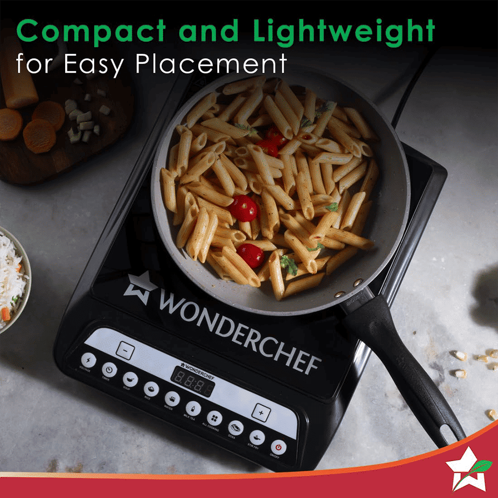 WONDERCHEF Acura 1400W Single Induction Cooktop with 11 Preset Functions_7