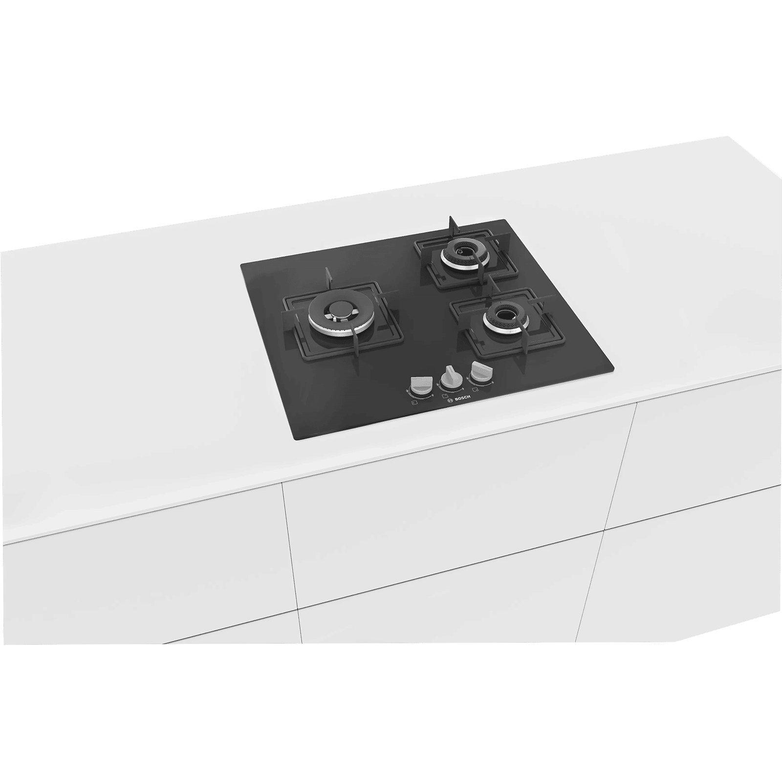 BOSCH Series 4 Tempered Glass Top 3 Burner Automatic Hob (Flame Failure Safety Device, Black) BOSCH Series 4 Tempered Glass Top 3 Burner Automatic Hob (Flame Failure Safety Device, Black)_6