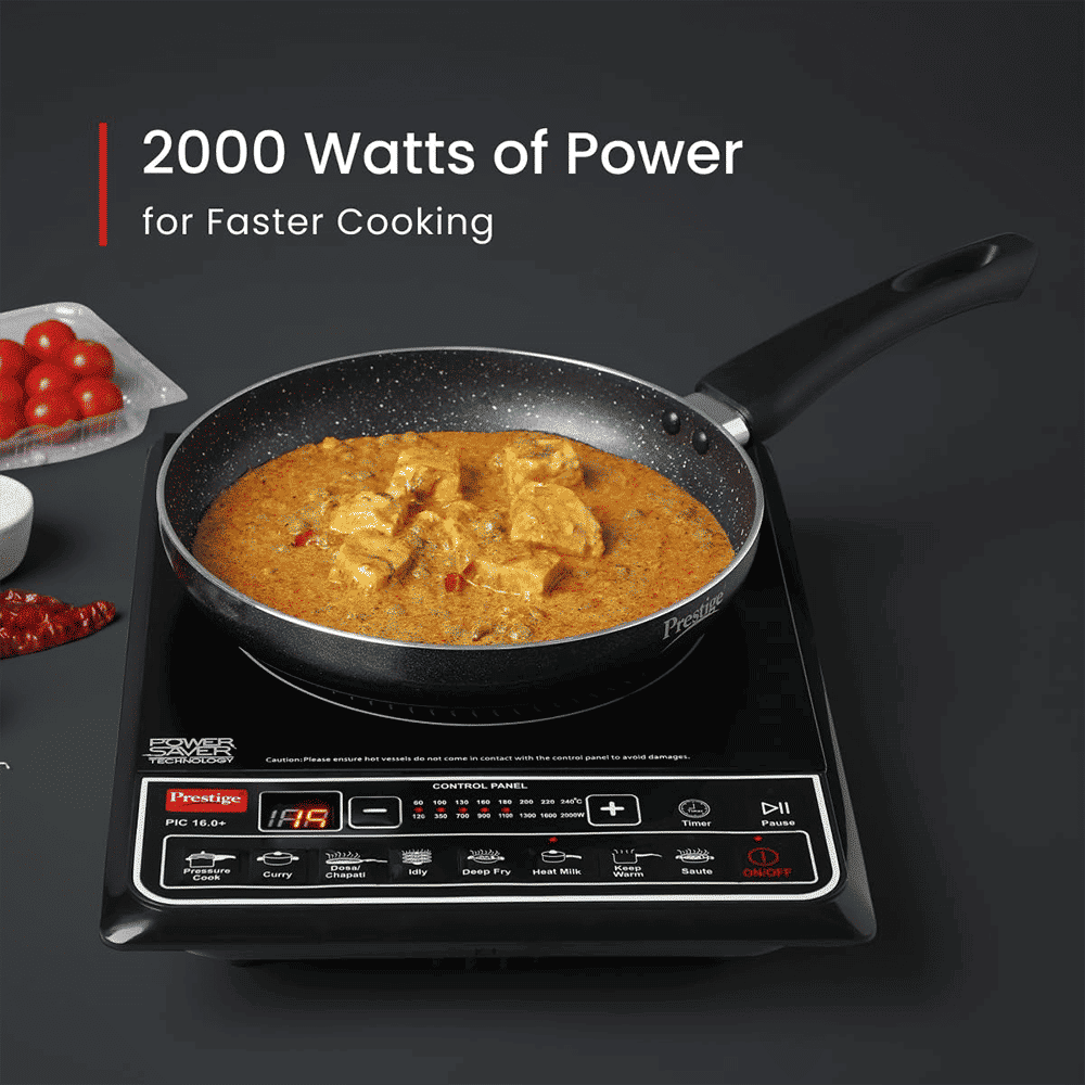 Prestige PIC 16.0 Plus 2000W Single Induction Cooktop with 8 Preset Menus Prestige PIC 16.0 Plus 2000W Single Induction Cooktop with 8 Preset Menus_5