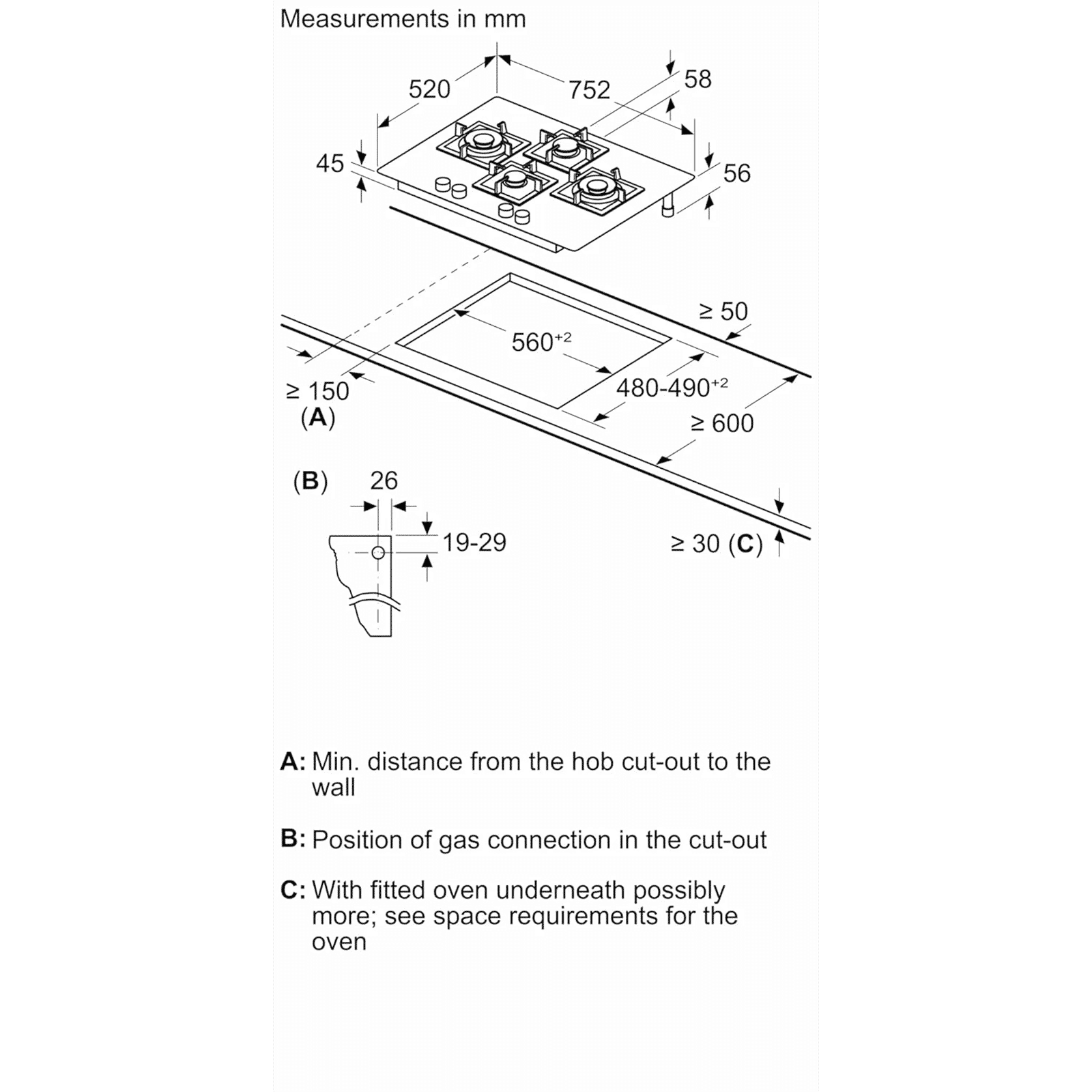 BOSCH Series 6 Tempered Glass Top 4 Burner Automatic Hob (Flame Failure Safety Device, Black)_9