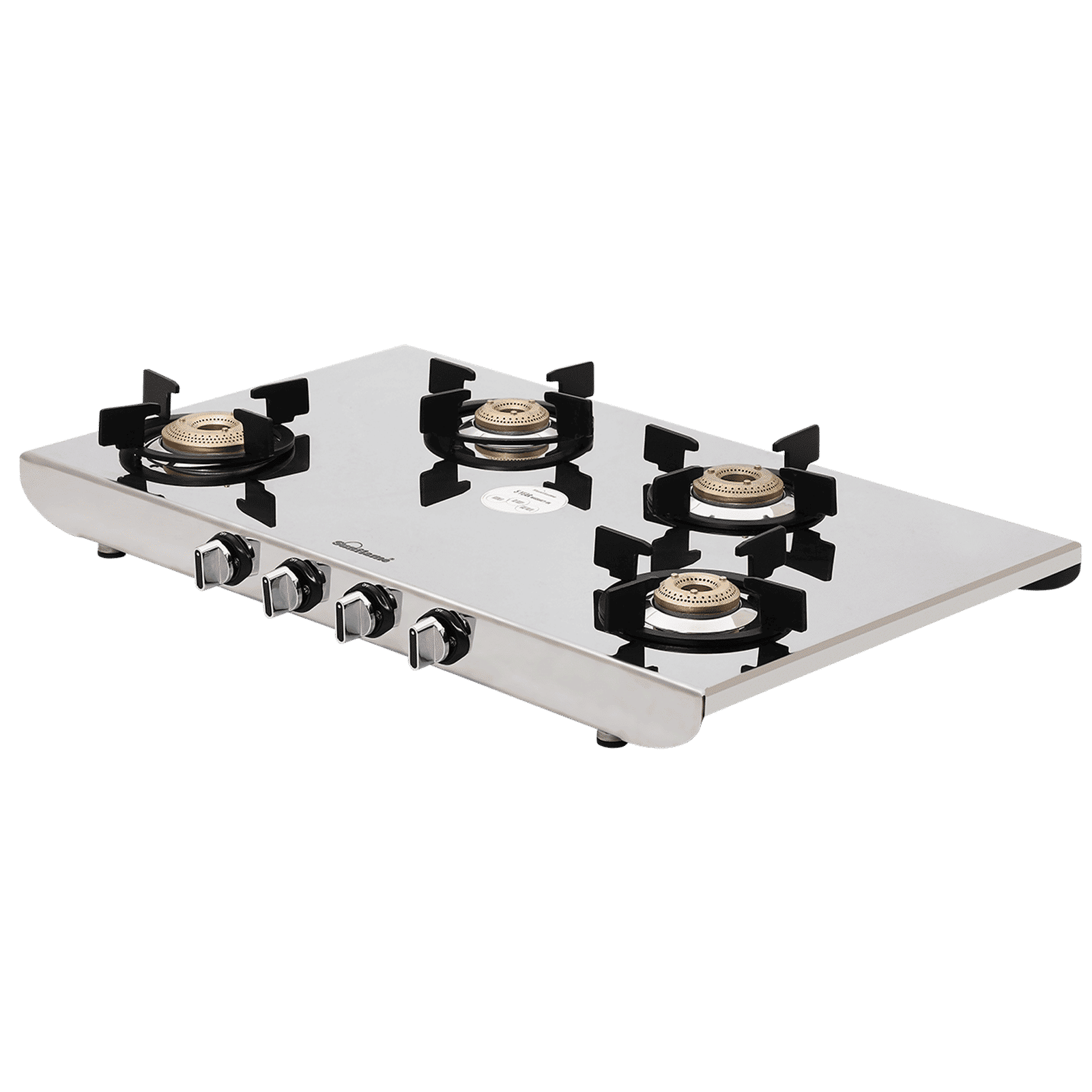 Sunflame HERCULES 4 Burner Manual Gas Stove (ISI Certified, Stainless Steel)_1