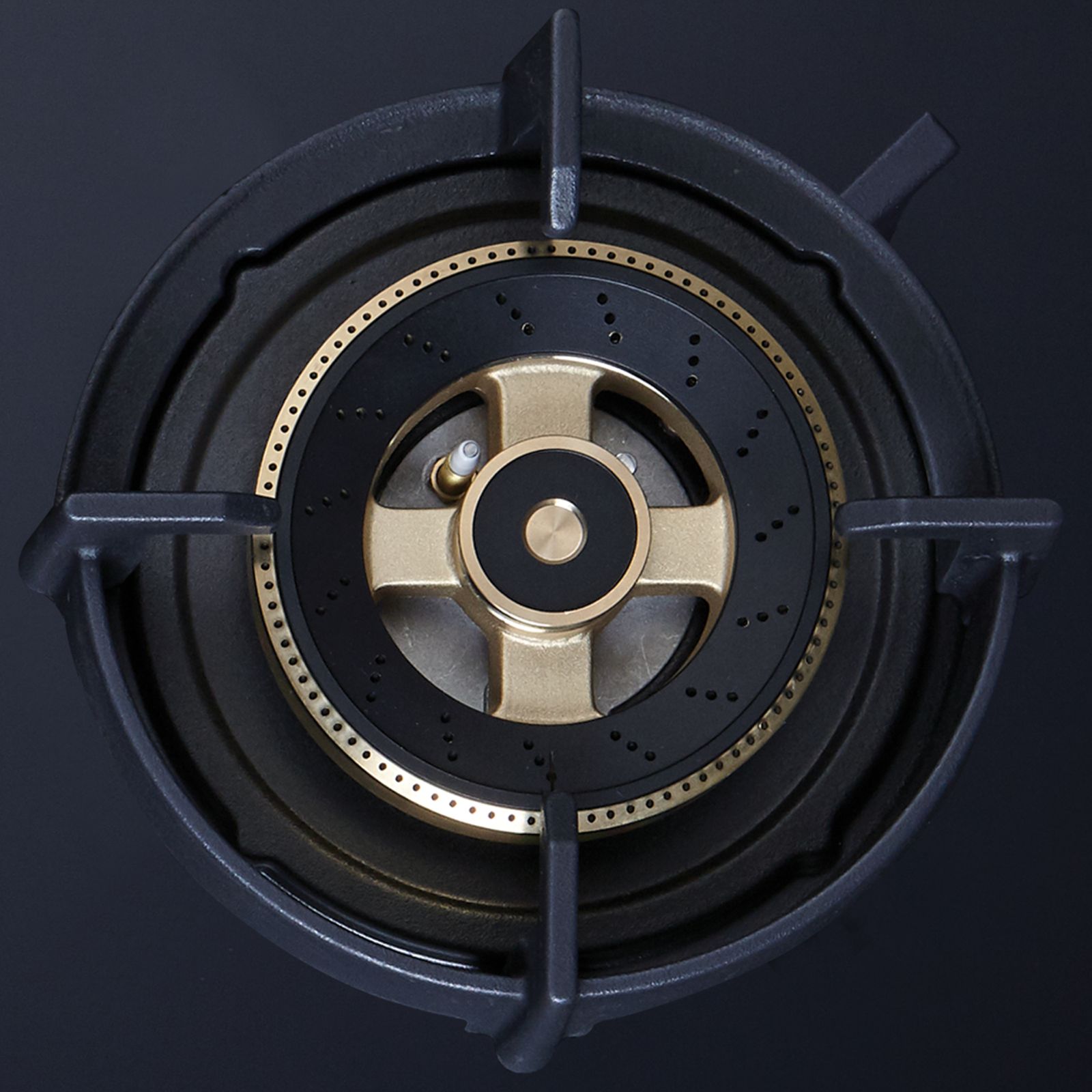 elica FLEXI DFS HE FB 3B 75 DX Toughened Glass Top 3 Burner Automatic Hob (Multi Flame Burners, Black Glass) elica FLEXI DFS HE FB 3B 75 DX Toughened Glass Top 3 Burner Automatic Hob (Multi Flame Burners, Black Glass)_4