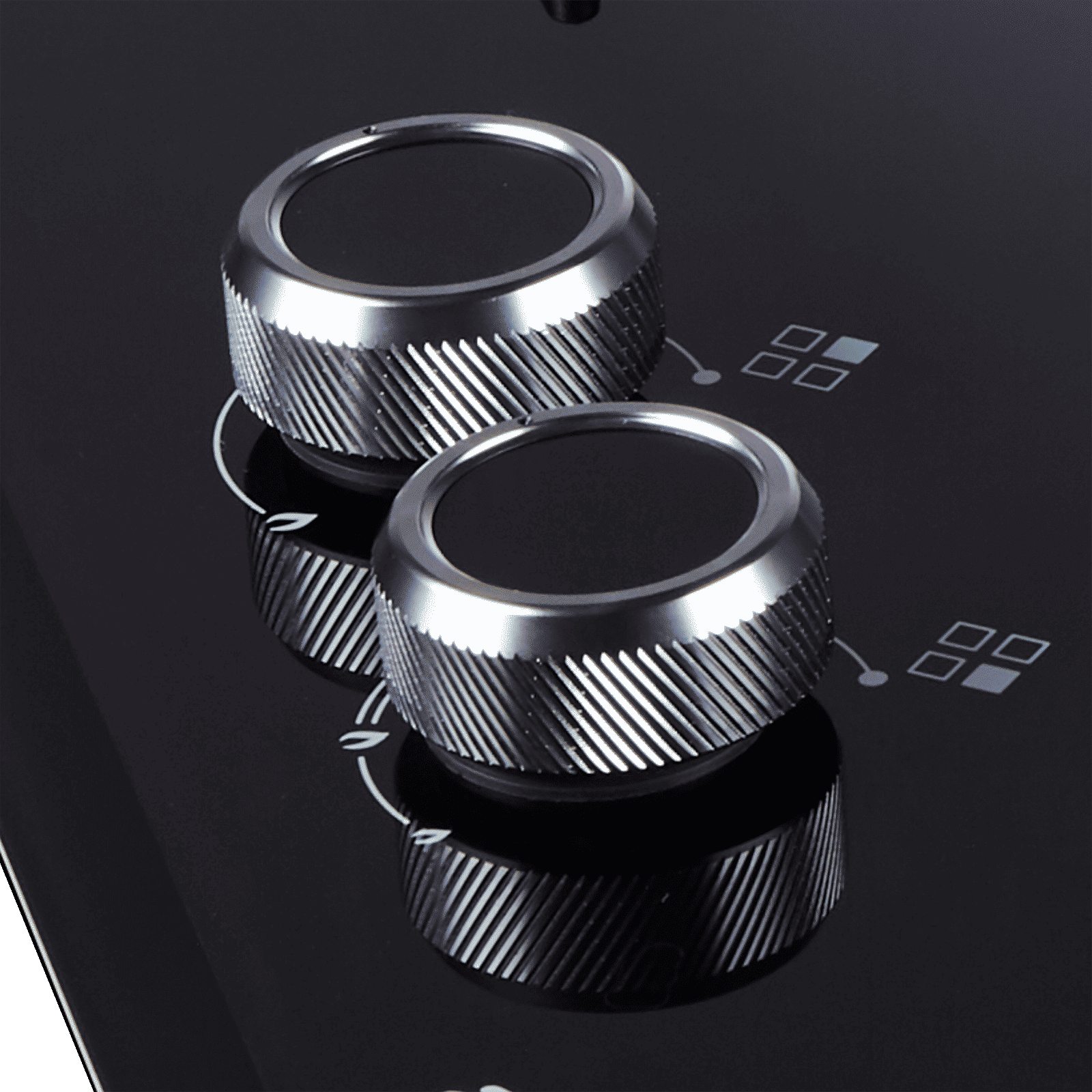 elica DFS FB 4B 91 TX Toughened Glass Top 4 Burner Automatic Hob (Direct Multi Flame Burners, Black Glass)_3