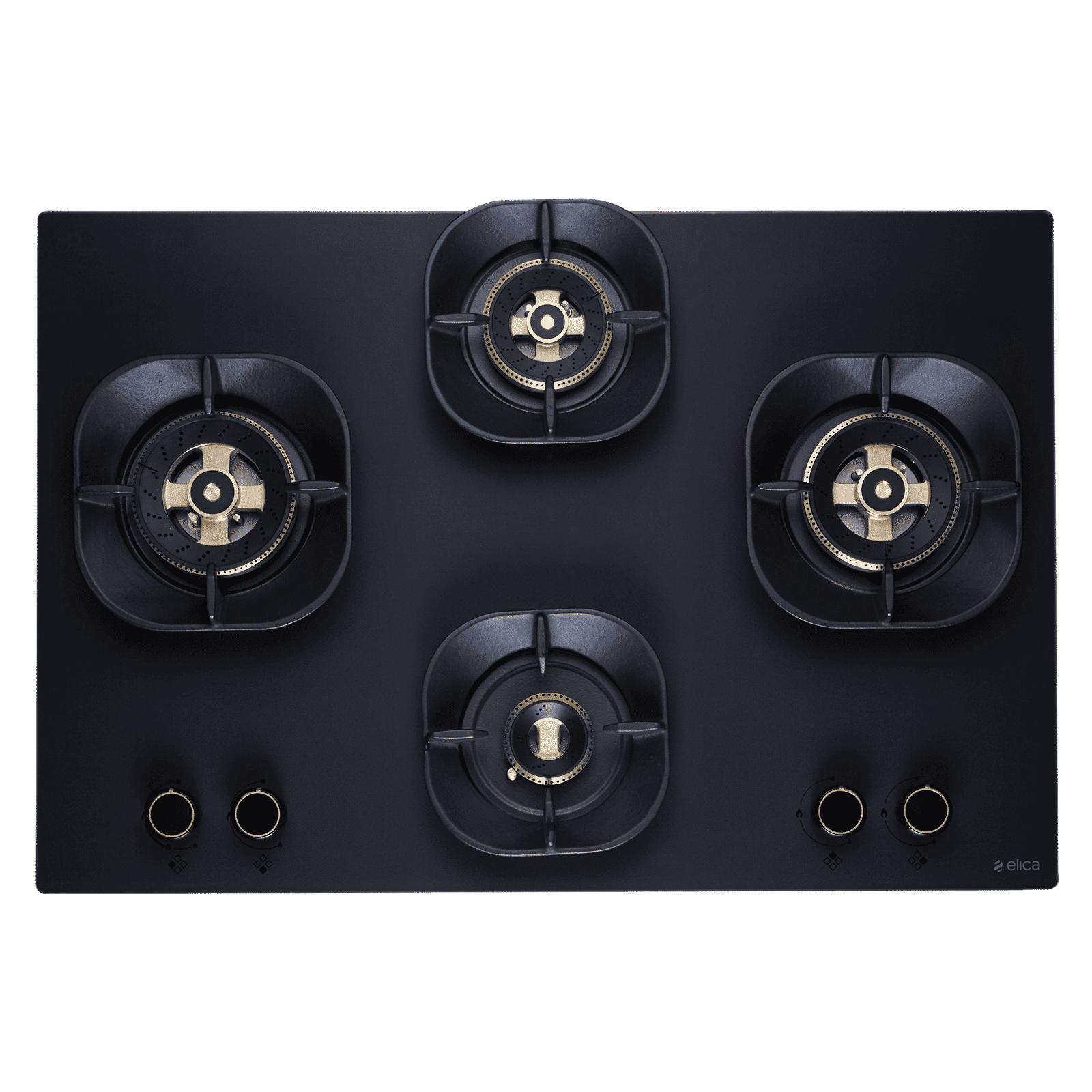 elica MATT FLEXI CROWN DFS HE FB MFC 4 Burner Automatic Hob (Cast Iron Pan Support, Matt Glass) elica MATT FLEXI CROWN DFS HE FB MFC 4 Burner Automatic Hob (Cast Iron Pan Support, Matt Glass)_4