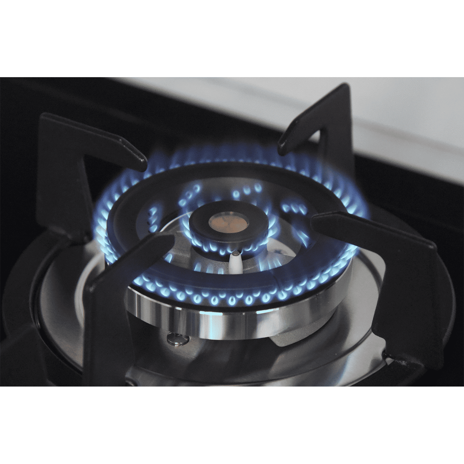 Livpure Ignis Toughened Glass Top 4 Burner Automatic Gas Hob (Ergonomic Knobs, Black) Livpure Ignis Toughened Glass Top 4 Burner Automatic Gas Hob (Ergonomic Knobs, Black)_2