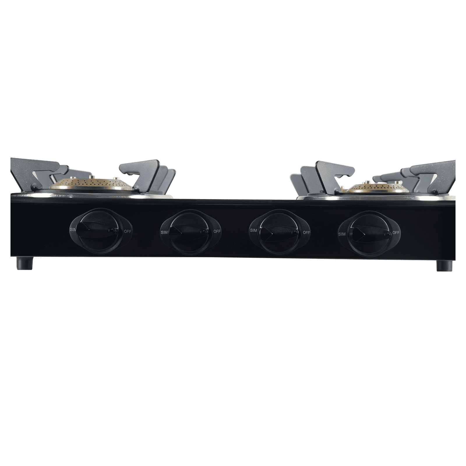 Livpure Nebula Toughened Glass Top 4 Burner Manual Gas Stove (Ergonomic Knobs, Black)_10