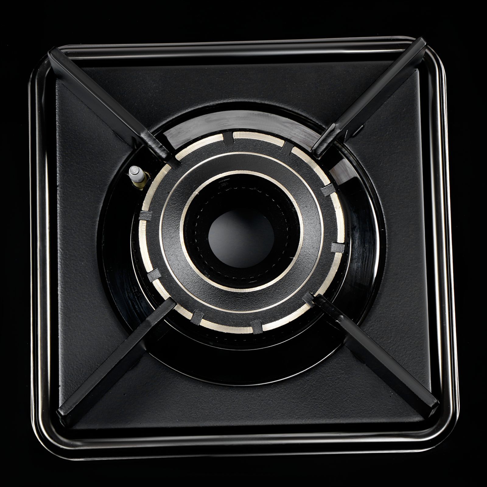 Croma Toughened Glass Top 4 Burner Automatic Hob (360 Degree Revolving Nozzle, Black) Croma Toughened Glass Top 4 Burner Automatic Hob (360 Degree Revolving Nozzle, Black)_7