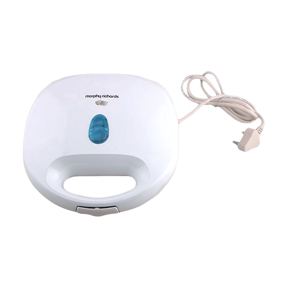 morphy richards SM 3007 700W 2 Slice Sandwich Maker with Anti Skid Feet (White)_7