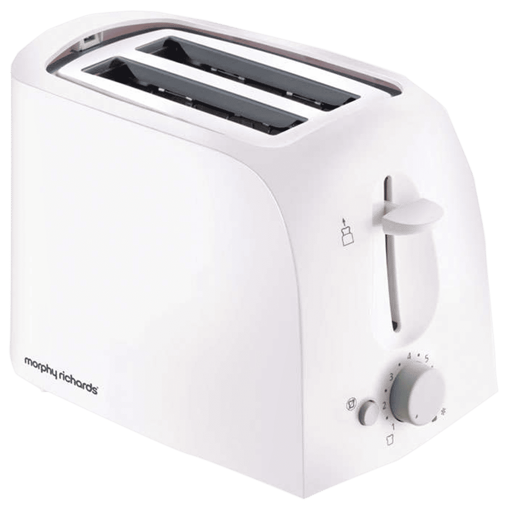 morphy richards 650 Watt 2 Slice Pop Up Toaster with Variable Browning Settings (White) morphy richards 650 Watt 2 Slice Pop Up Toaster with Variable Browning Settings (White)_1