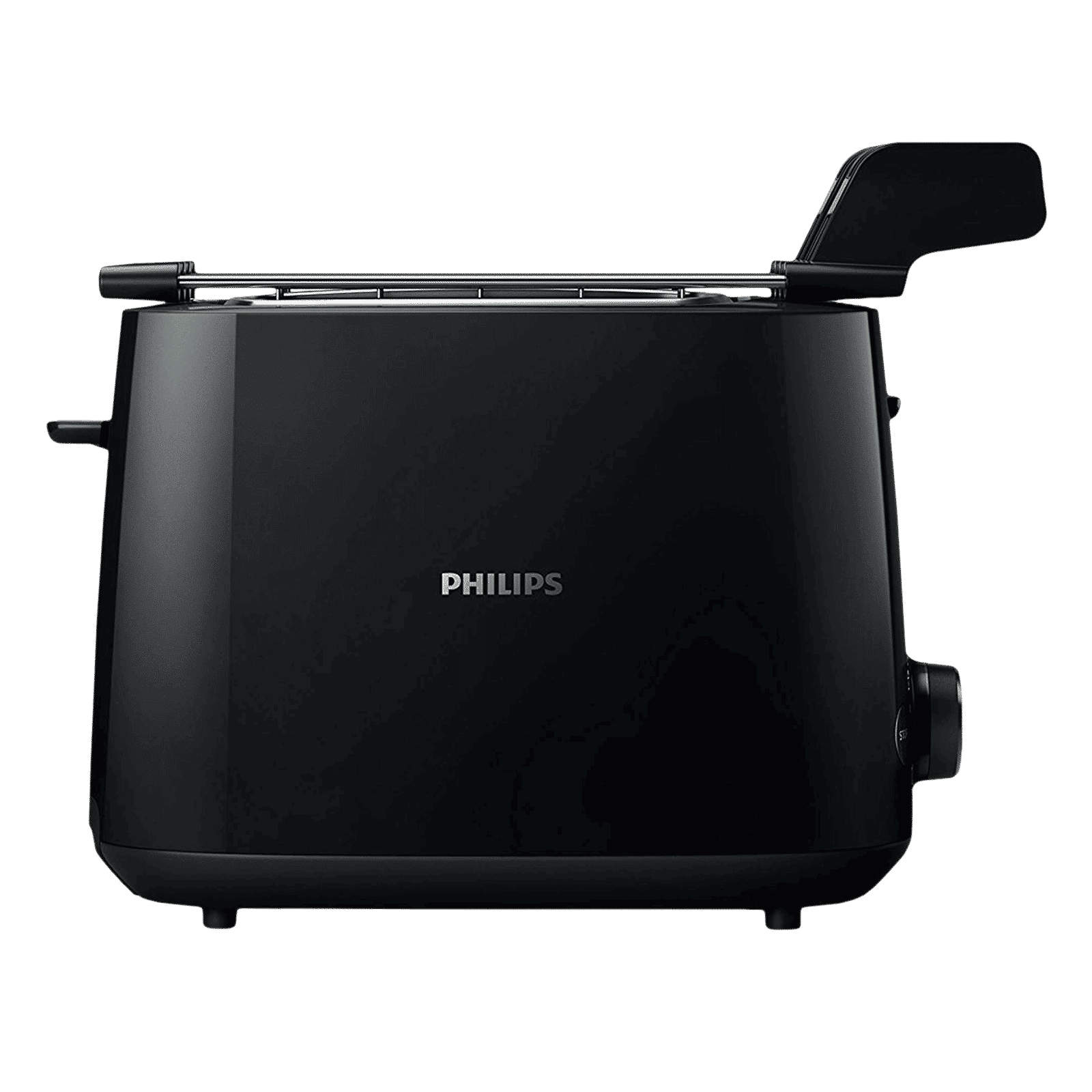 PHILIPS Daily Collection 650W 2 Slice Pop-Up Toaster with Integrated Bun Rack (Black) PHILIPS Daily Collection 650W 2 Slice Pop-Up Toaster with Integrated Bun Rack (Black)_5