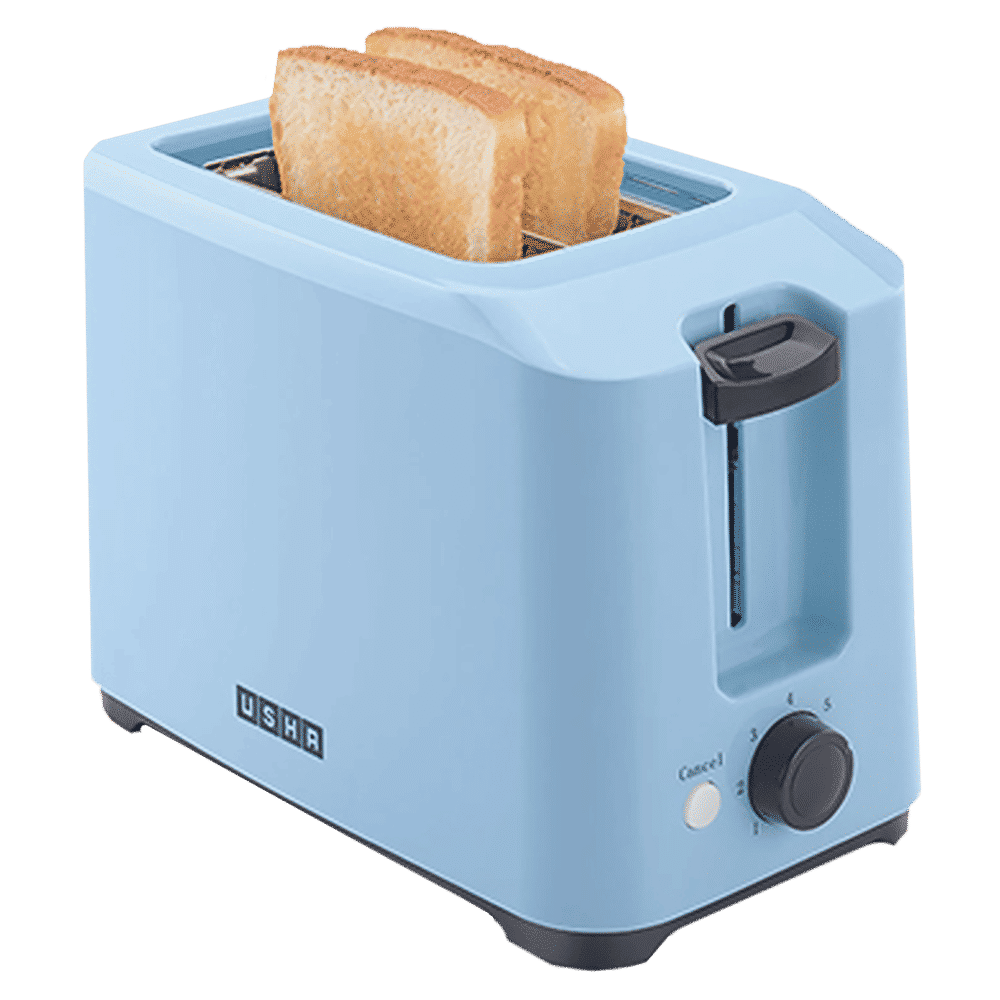 USHA PT 3720 700W 2 Slice Pop-Up Toaster with Plastic Shock Proof Body (Ice Blue)_12
