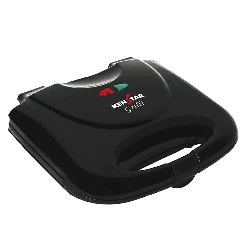 KENSTAR Grilli 750W 2 Slice Sandwich Maker with Cool Touch Body (Black)_8