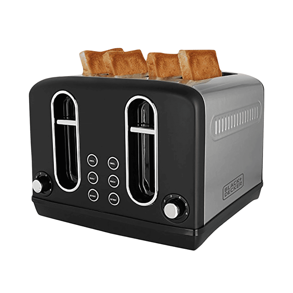 BLACK+DECKER BXTO0401IN 2300W 4 Slice Pop-Up Toaster with Cool Touch Handle (Grey) BLACK+DECKER BXTO0401IN 2300W 4 Slice Pop-Up Toaster with Cool Touch Handle (Grey)_7