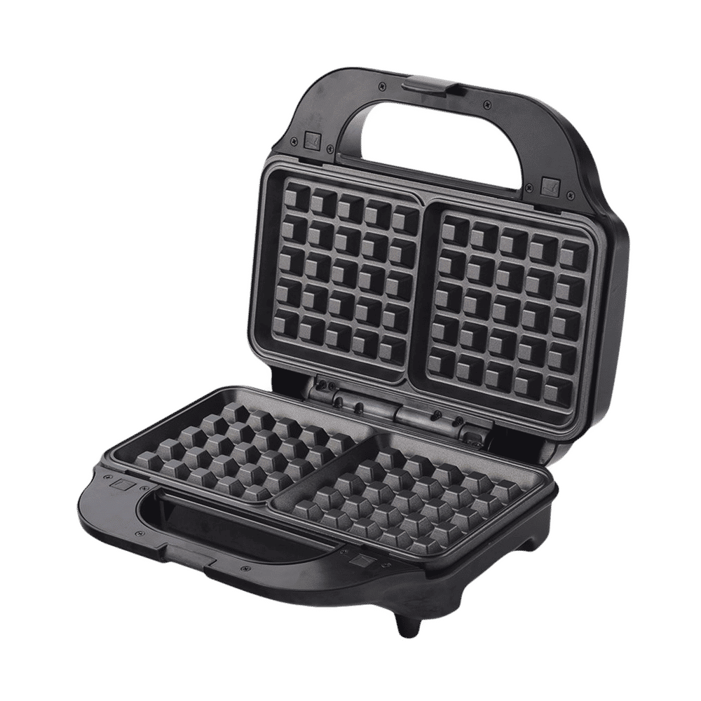 WONDERCHEF Prato 830W 4 Slice 3-in-1 Sandwich Maker with Cool Touch Handle (Black) WONDERCHEF Prato 830W 4 Slice 3-in-1 Sandwich Maker with Cool Touch Handle (Black)_4