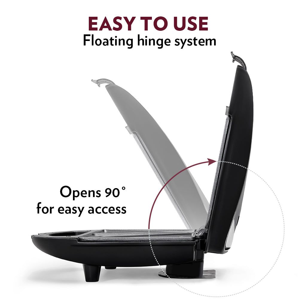 BOROSIL Neo 700W 2 Slice Sandwich Maker with Automatic Temperature Control (Black) BOROSIL Neo 700W 2 Slice Sandwich Maker with Automatic Temperature Control (Black)_10