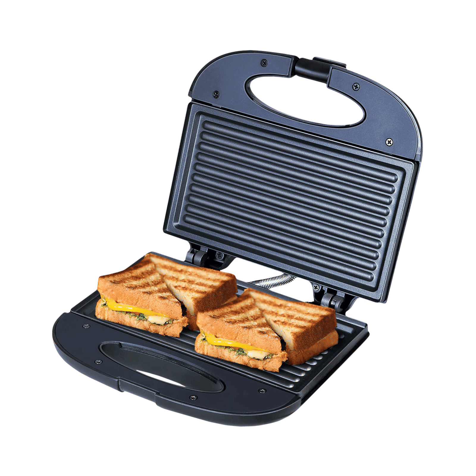 BAJAJ SWX 4 Deluxe 800W 2 Slice Sandwich Maker with Cool Touch Handle (Black)_17
