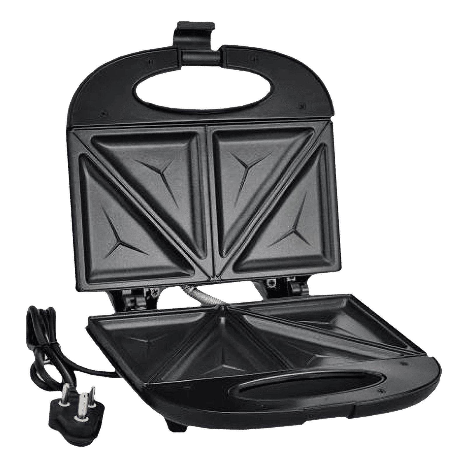 BAJAJ SWX 3 Deluxe 800W 2 Slice Sandwich Maker with LED Neon Indicator (Black) BAJAJ SWX 3 Deluxe 800W 2 Slice Sandwich Maker with LED Neon Indicator (Black)_17