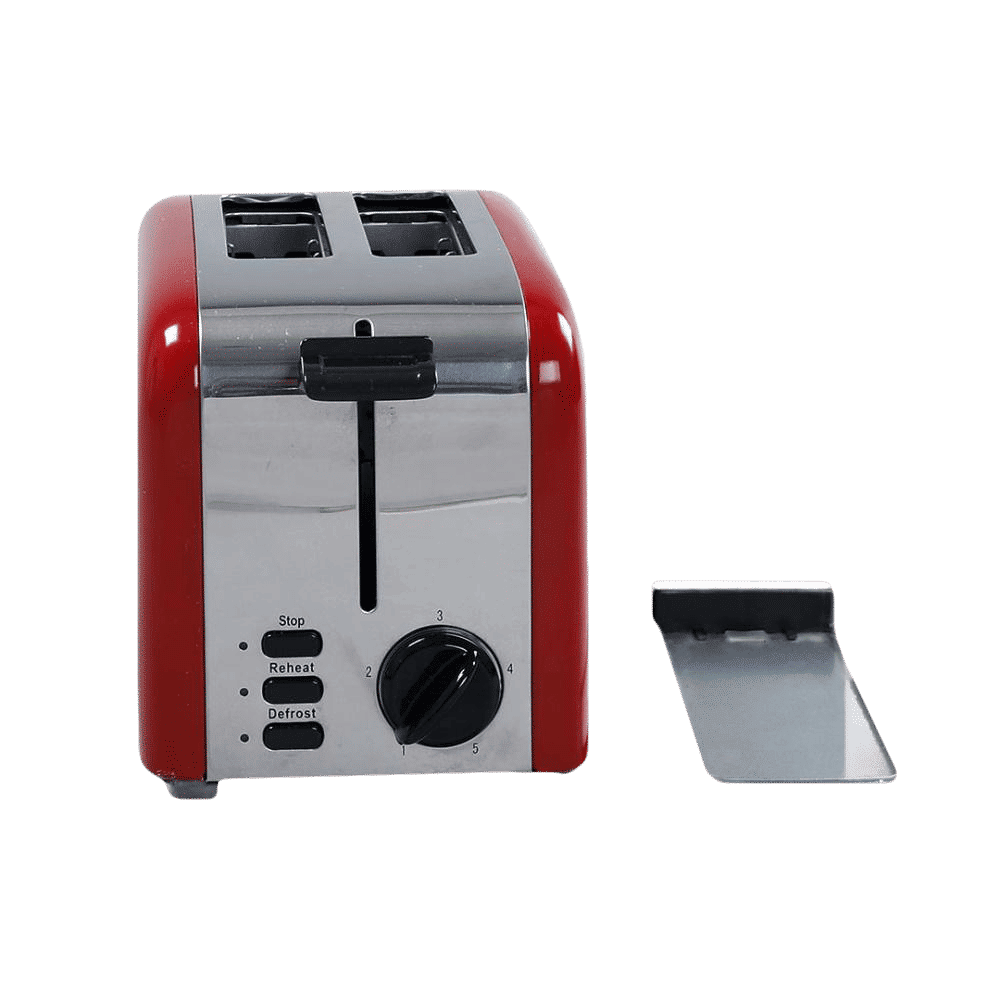 WONDERCHEF Crimson Edge 850W 2 Slice Pop-Up Toaster with Reheat Function (Red)_15