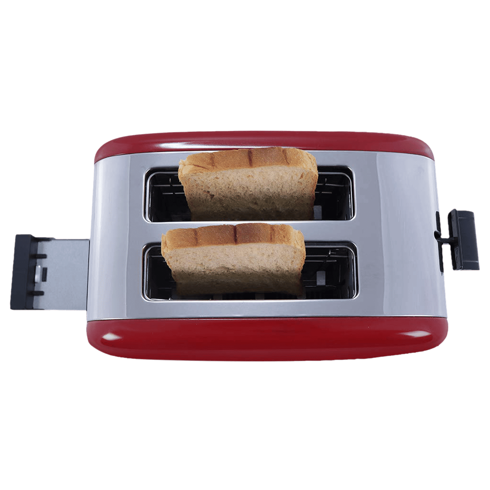 WONDERCHEF Crimson Edge 850W 2 Slice Pop-Up Toaster with Reheat Function (Red)_7