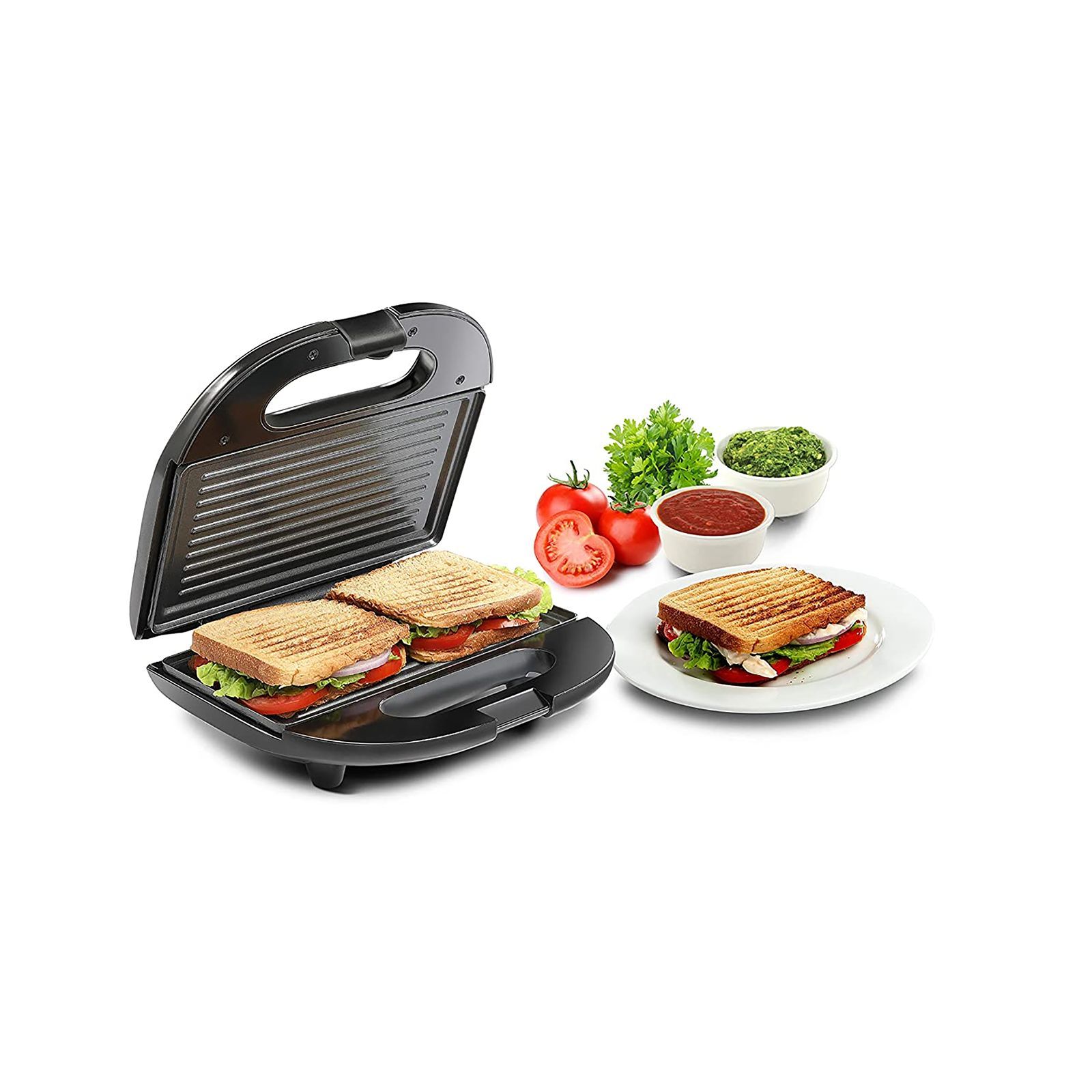 Russell Hobbs RST750GR 750W 2 Slice Sandwich Maker with Thermostat Control (Black) Russell Hobbs RST750GR 750W 2 Slice Sandwich Maker with Thermostat Control (Black)_7